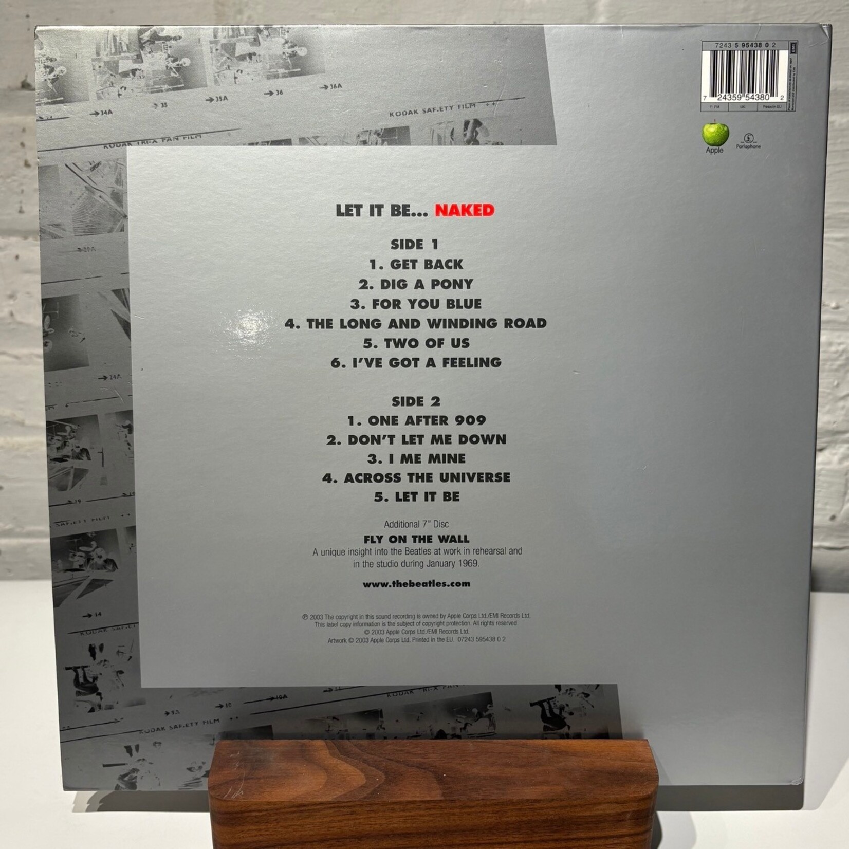 [Nick's Disk Pics] Beatles: Let It Be... Naked (2003, Europe, Fully Loaded, VG+) [APPLE]