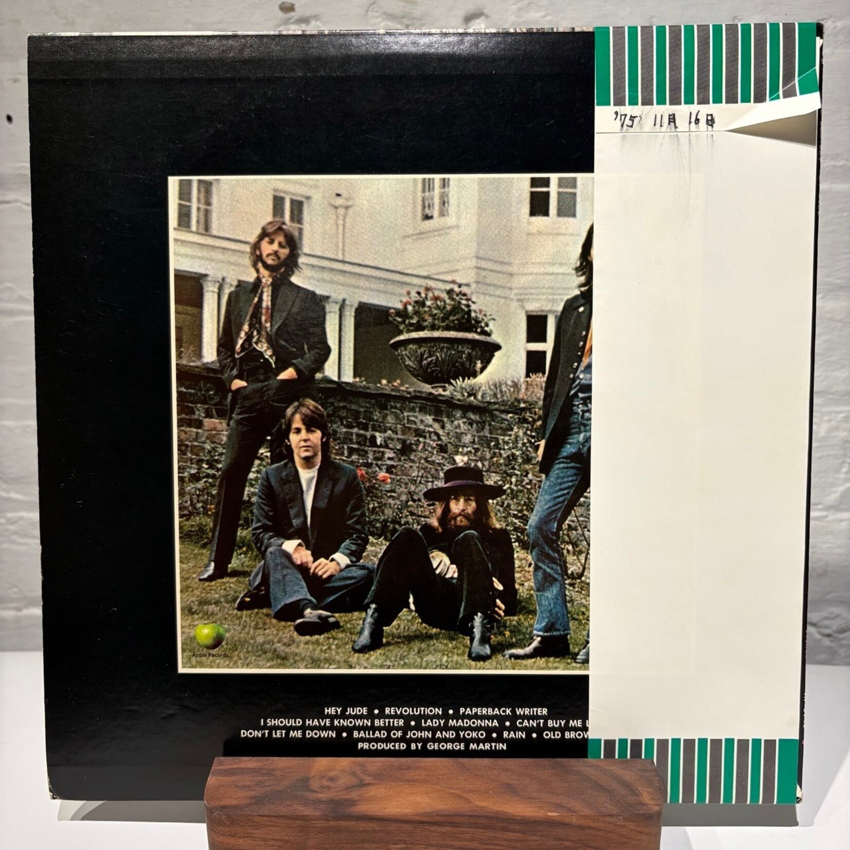 [Nick's Disk Pics] Beatles: Hey Jude (1974, Japan, OBI + Insert, EX) [APPLE]