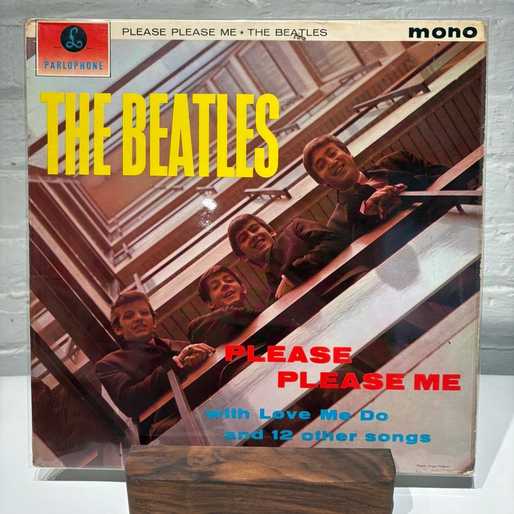 [Nick's Disk Pics] Beatles: Please Please Me (1963, UK, Mono, KT Tax Stamp, No "Sold in UK", VG) [PARLOPHONE]