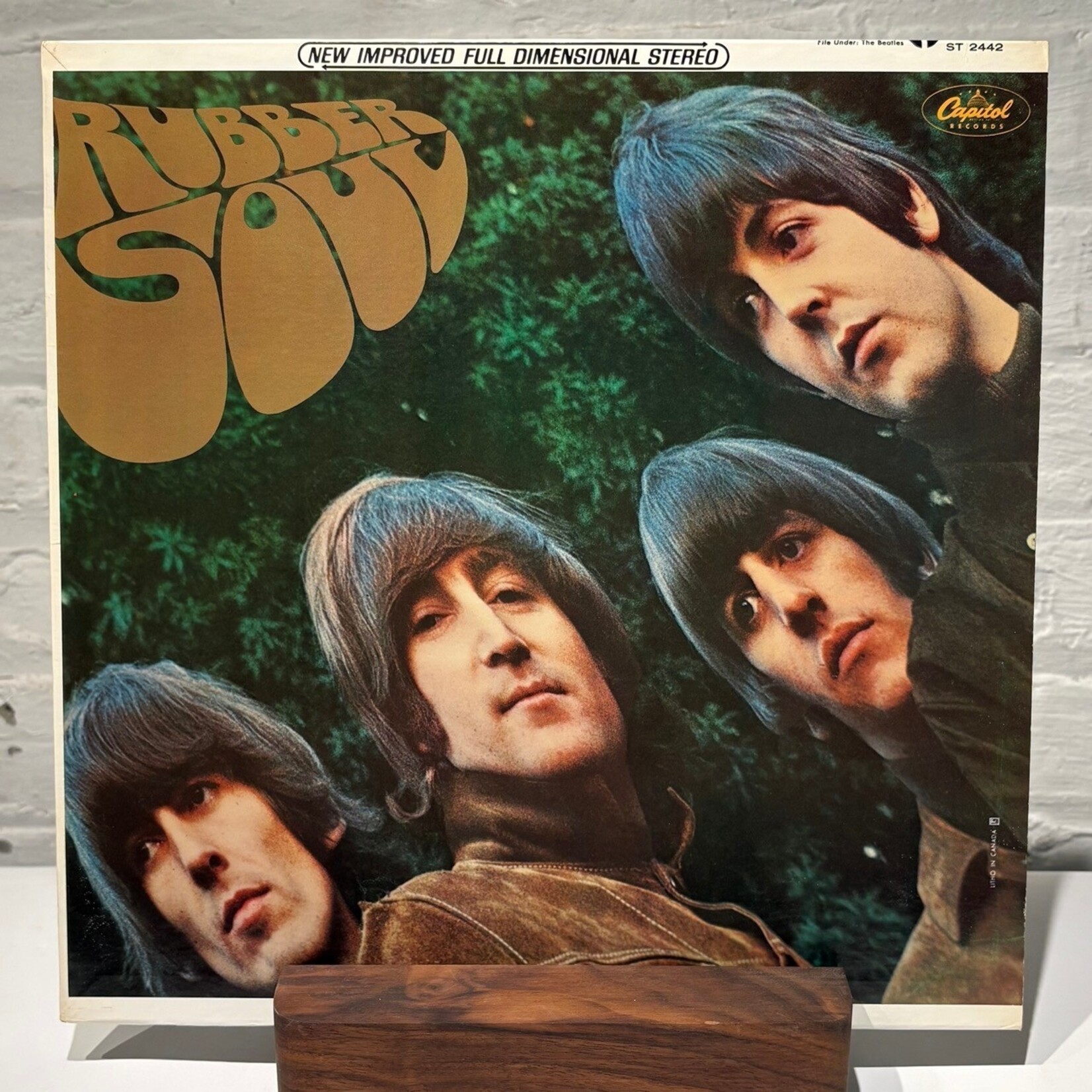 [Nick's Disk Pics] Beatles: Rubber Soul (1965, Canada, Stereo, VG+) [CAPITOL]