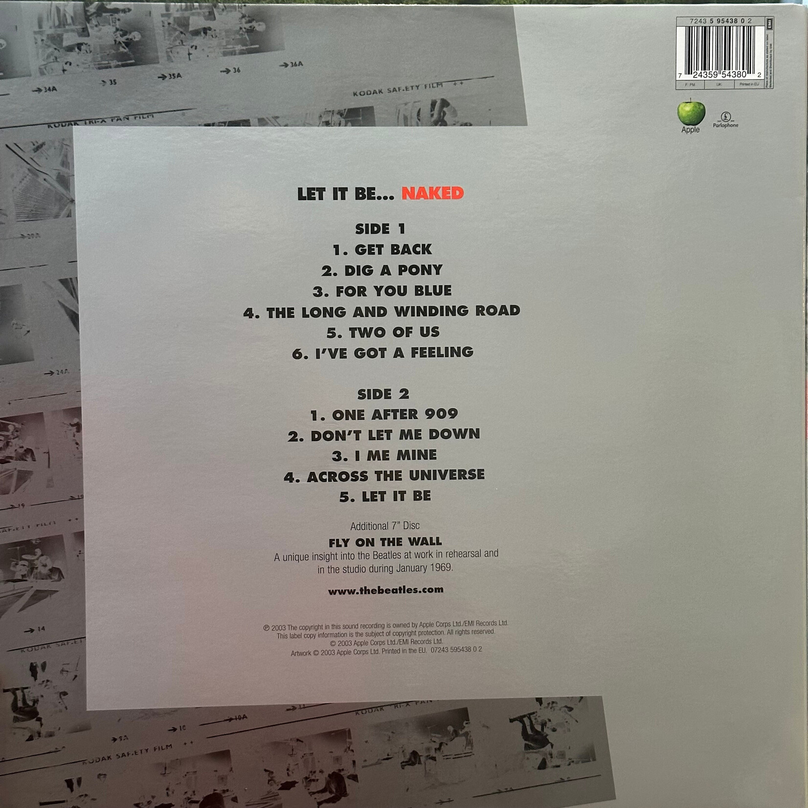[Kollectible Vinyl] Beatles: Let It Be... Naked (2003, Europe, w/Booklet, no 7", VG+) [APPLE]