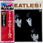 [Nick's Disk Pics] Beatles: Meet The Beatles! (1976, Japan, In Shrink, w/ OBI + Insert, Ex) [APPLE]