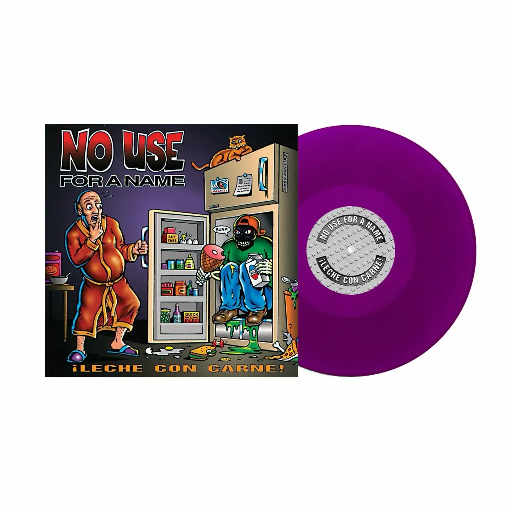 [New Vinyl] No Use For A Name: Leche Con Carne (purple vinyl) [FAT WRECK]