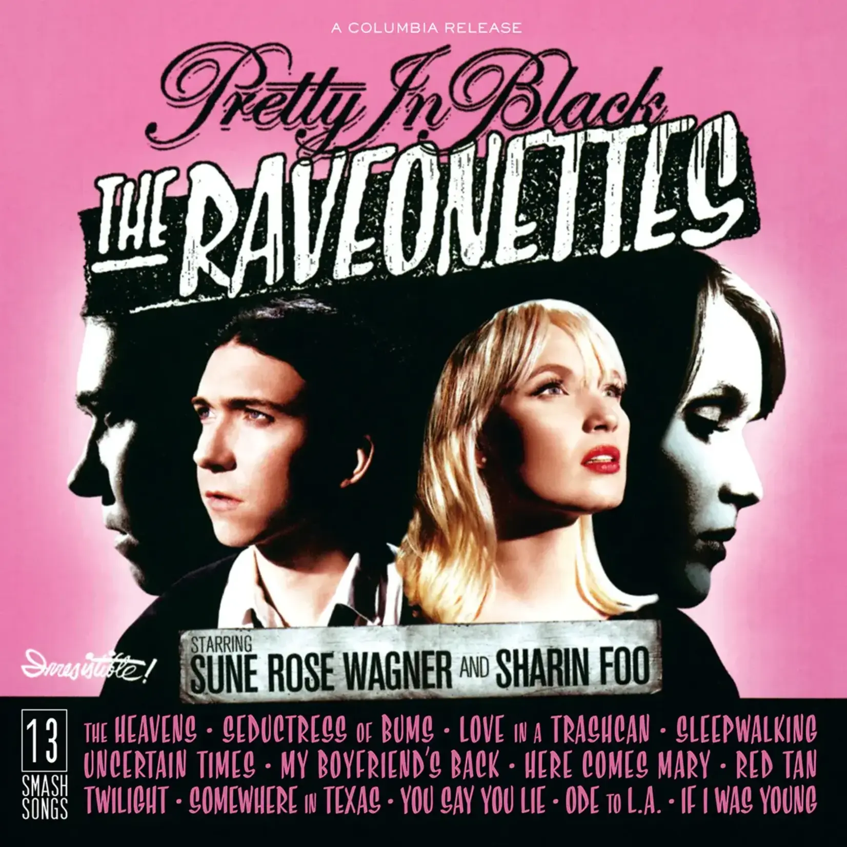 [New Vinyl] Raveonettes: Pretty In Black (180g half white/half pink vinyl) [MUSIC ON VINYL]