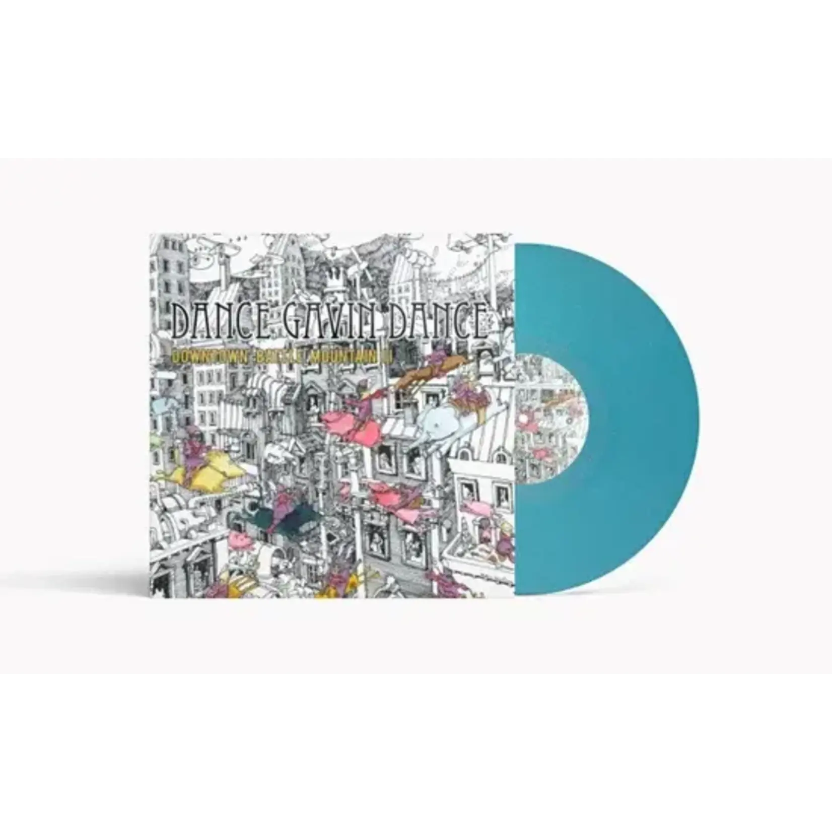 [New Vinyl] Dance Gavin Dance: Downtown Battle (Light Blue Vinyl, 2LP) [BMG RIGHTS MANAGEMENT]