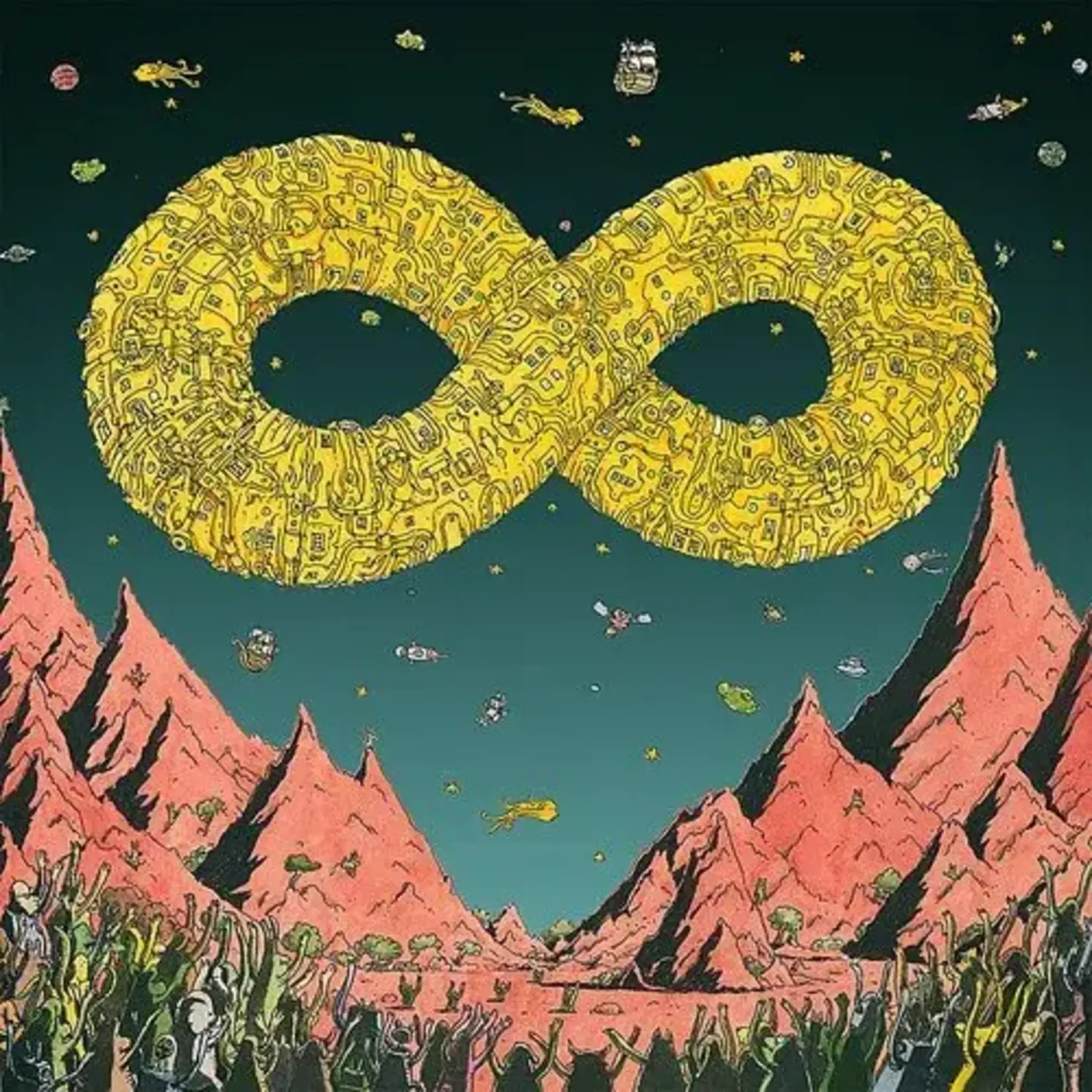 [New Vinyl] Dance Gavin Dance: Mothership (Blue Vinyl) [BMG RIGHTS MANAGEMENT]