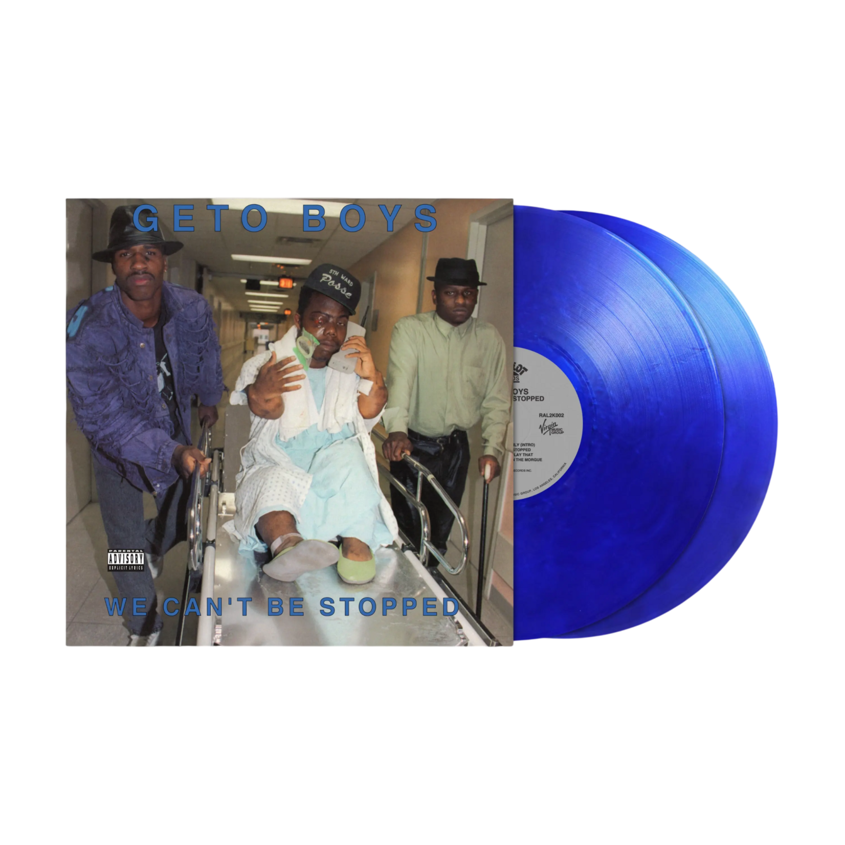 [New Vinyl] Geto Boys: We Can't Be Stopped (35th Anniversary, 2LP Indie Exclusive Metallic Blue) [RAP-A-LOT]