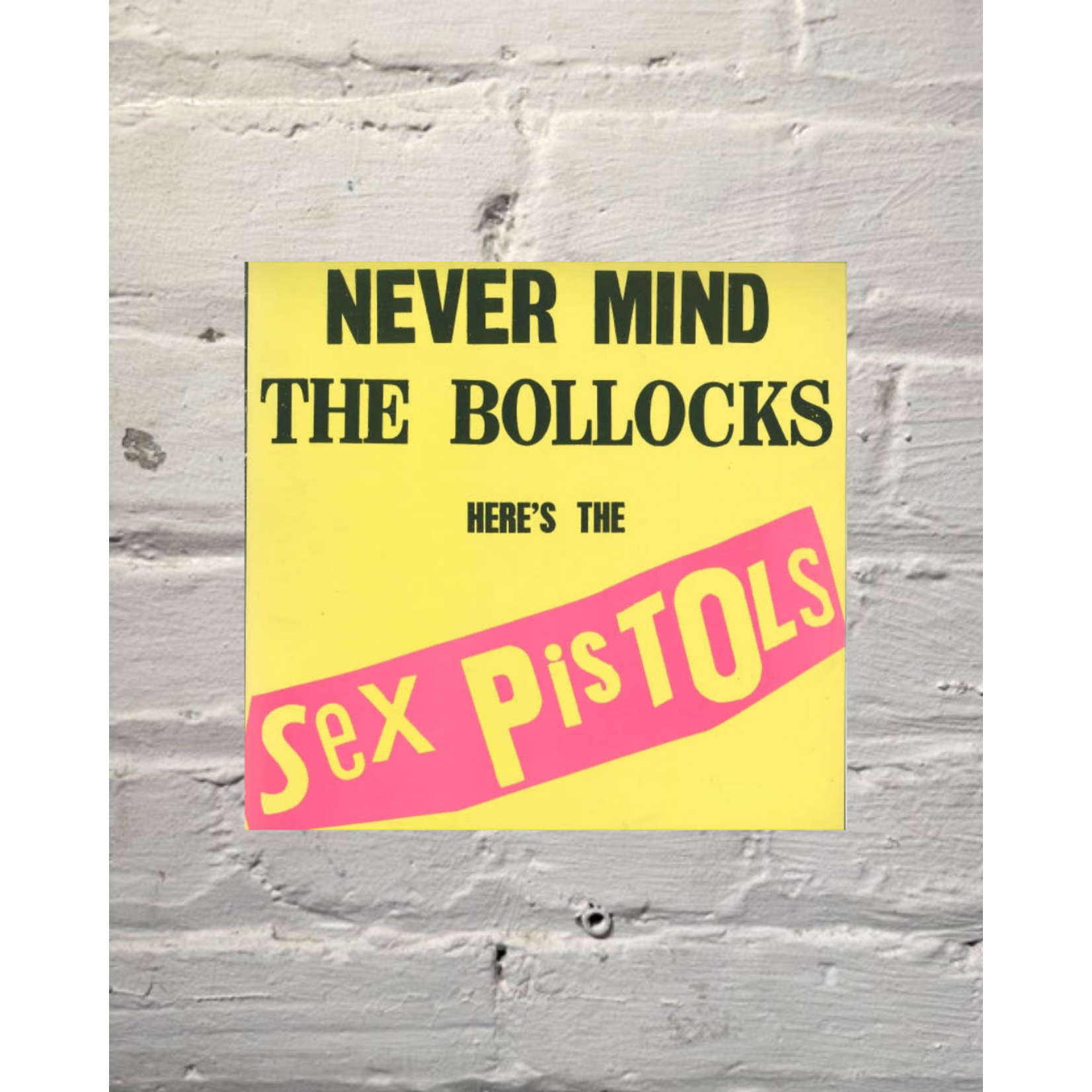 [Kollectible Vinyl] Sex Pistols - Never Mind the Bollocks (1977 UK, blank back w/ OG inner, Disc VG)
