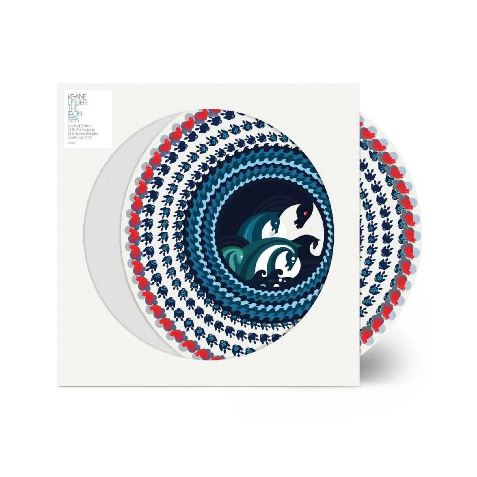 [New Vinyl] Keane: Under The Iron Sea (20th Anniversary Limited Zoetrope Vinyl) [UNIVERSAL MUSIC INTL.]