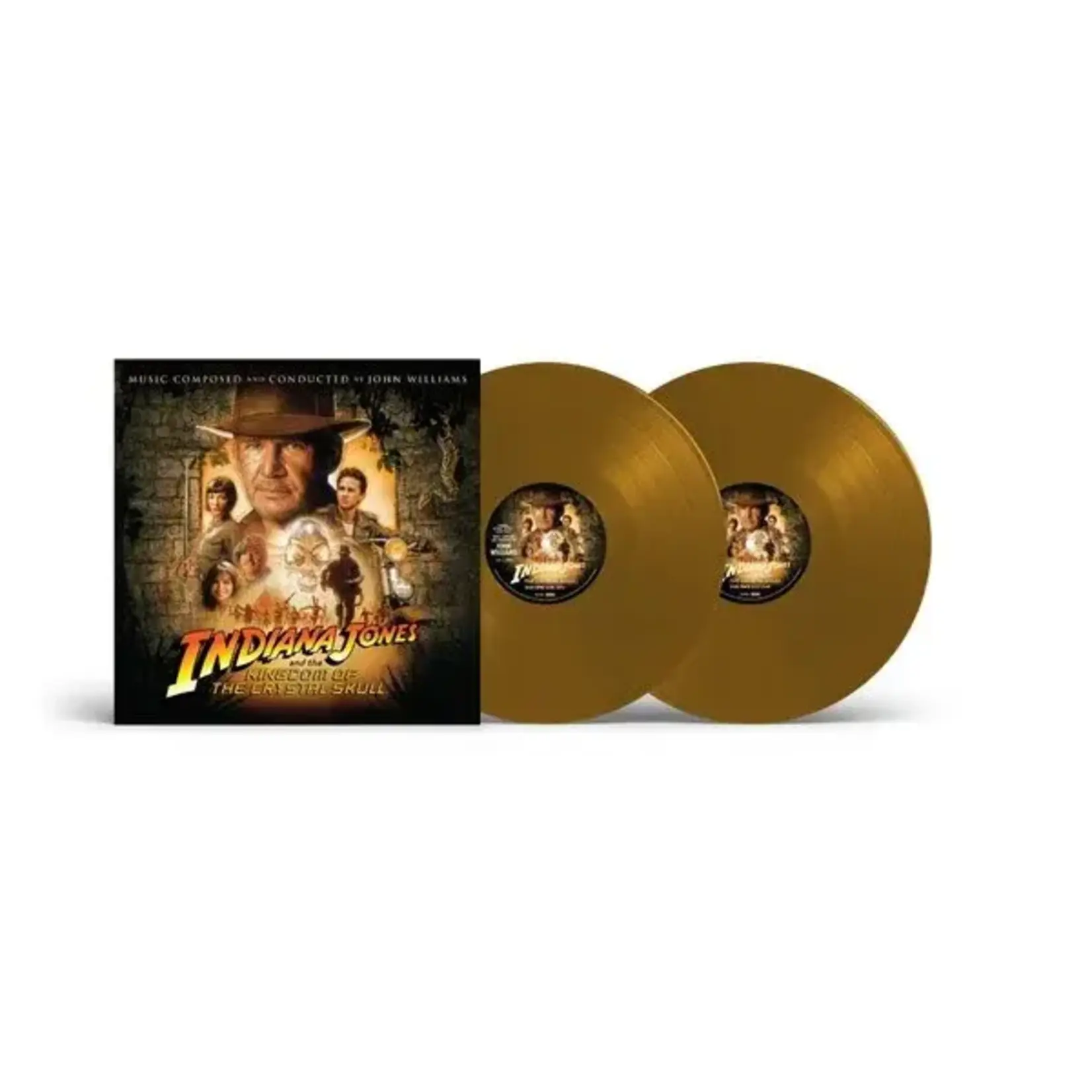 [New Vinyl] Williams, John: Indiana Jones And The Kingdom Of The Crystal Skull (2LP Gold Vinyl) [DISNEY CASS.]