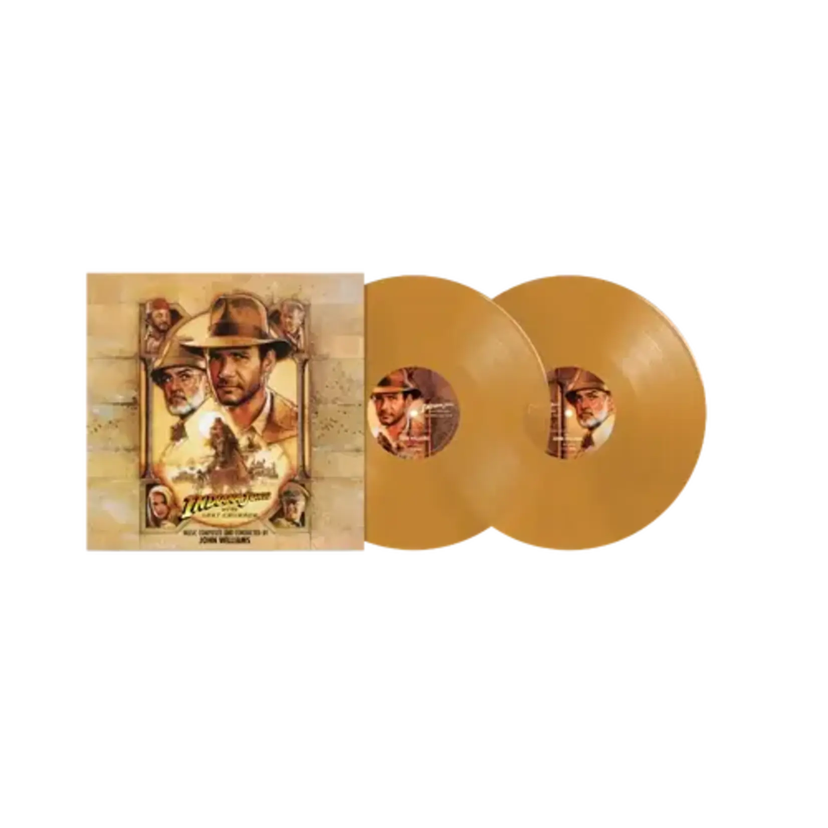 [New Vinyl] Williams, John: Indiana Jones And The Last Crusade (2LP Sand Vinyl) [DISNEY CASS.]