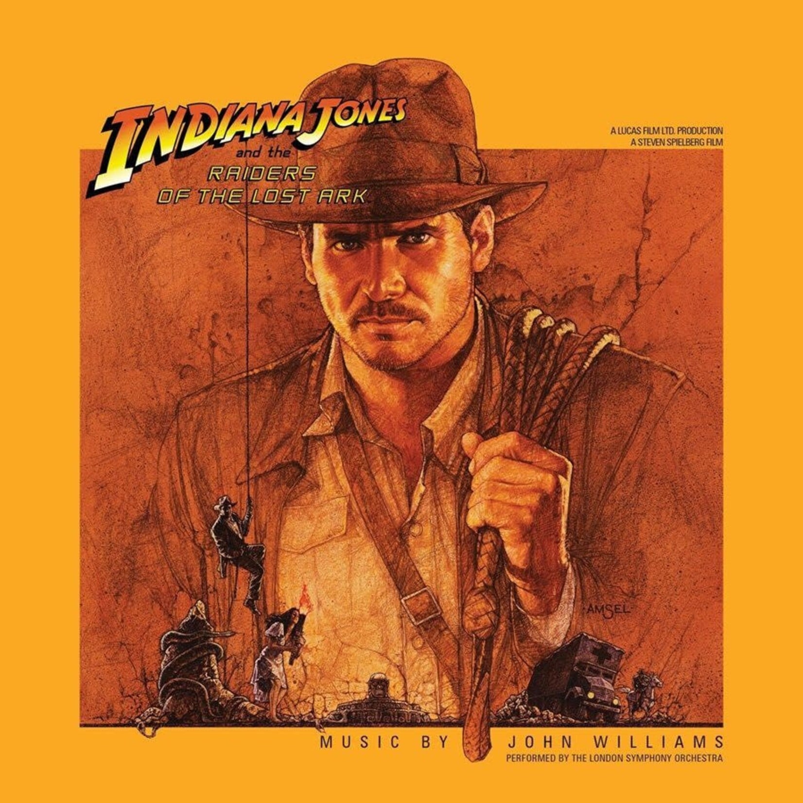 [New Vinyl] Williams, John: Indiana Jones And The Raiders Of The Lost Ark (2LP Gold Vinyl) [DISNEY CASS.]