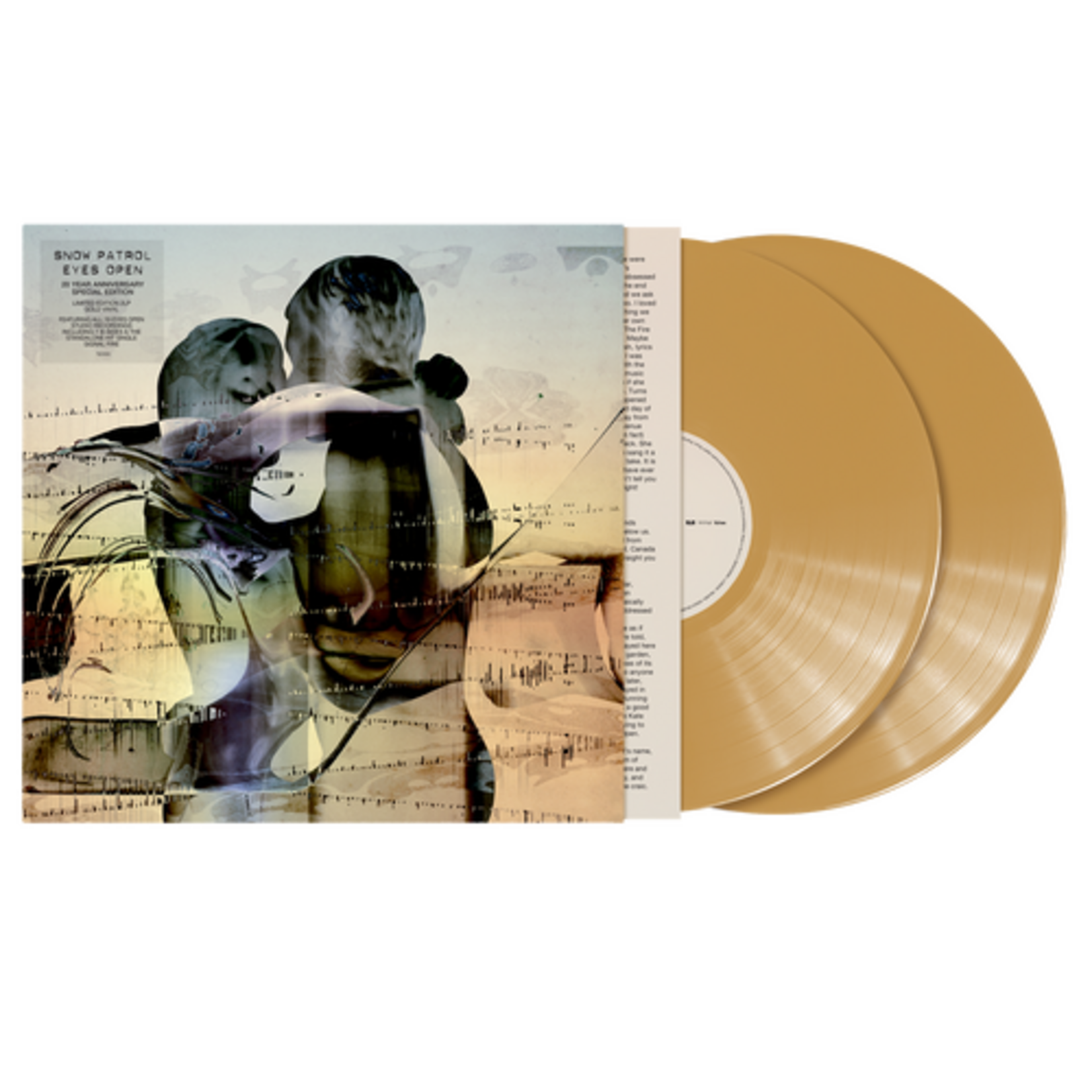 [New Vinyl] Snow Patrol: Eyes Open (20th Anniversary, 2LP Gold Vinyl) [POLYDOR]
