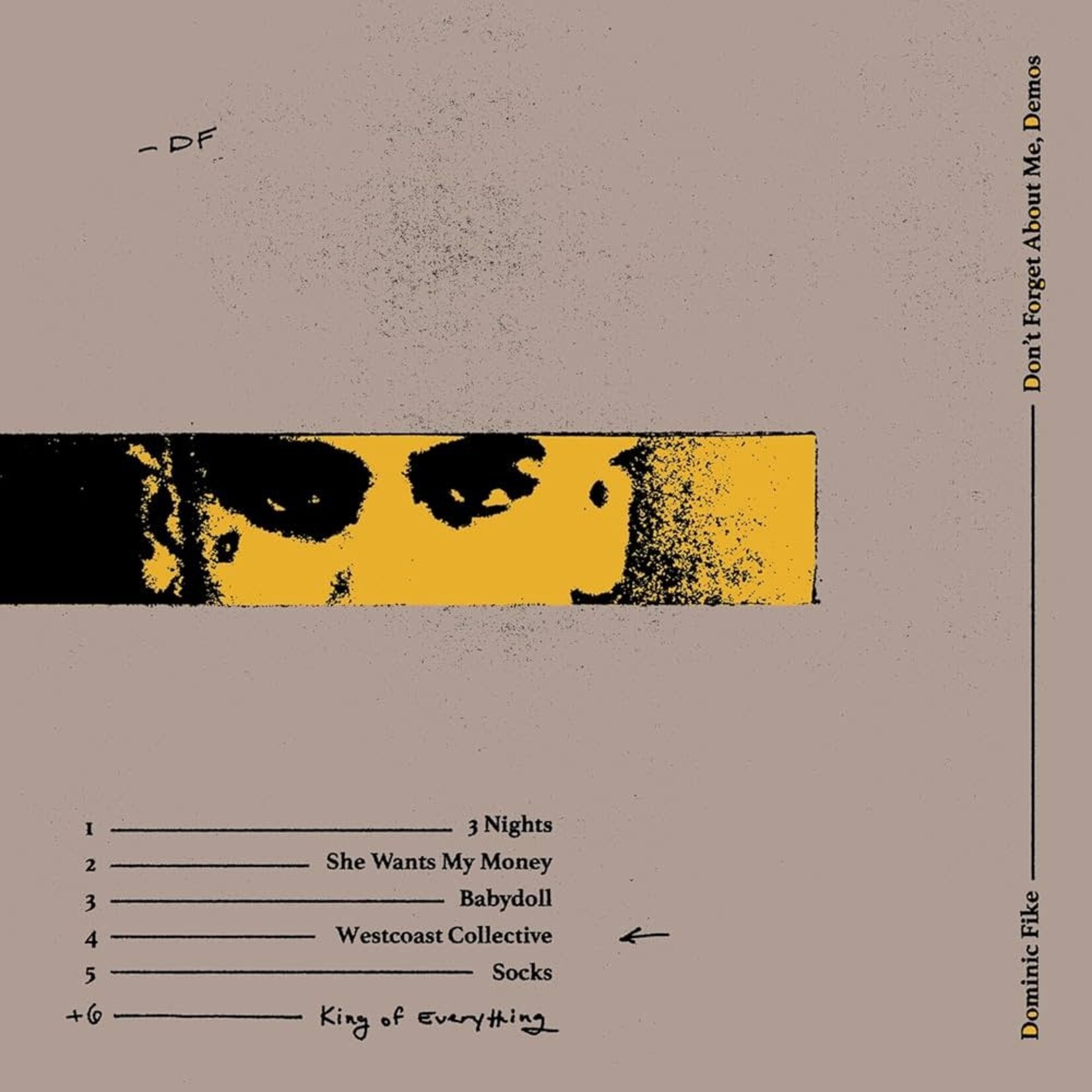 [New Vinyl] Fike, Dominic: Don't Forget About Me, Demos (12" Maxi-Single Vinyl) [COLUMBIA]