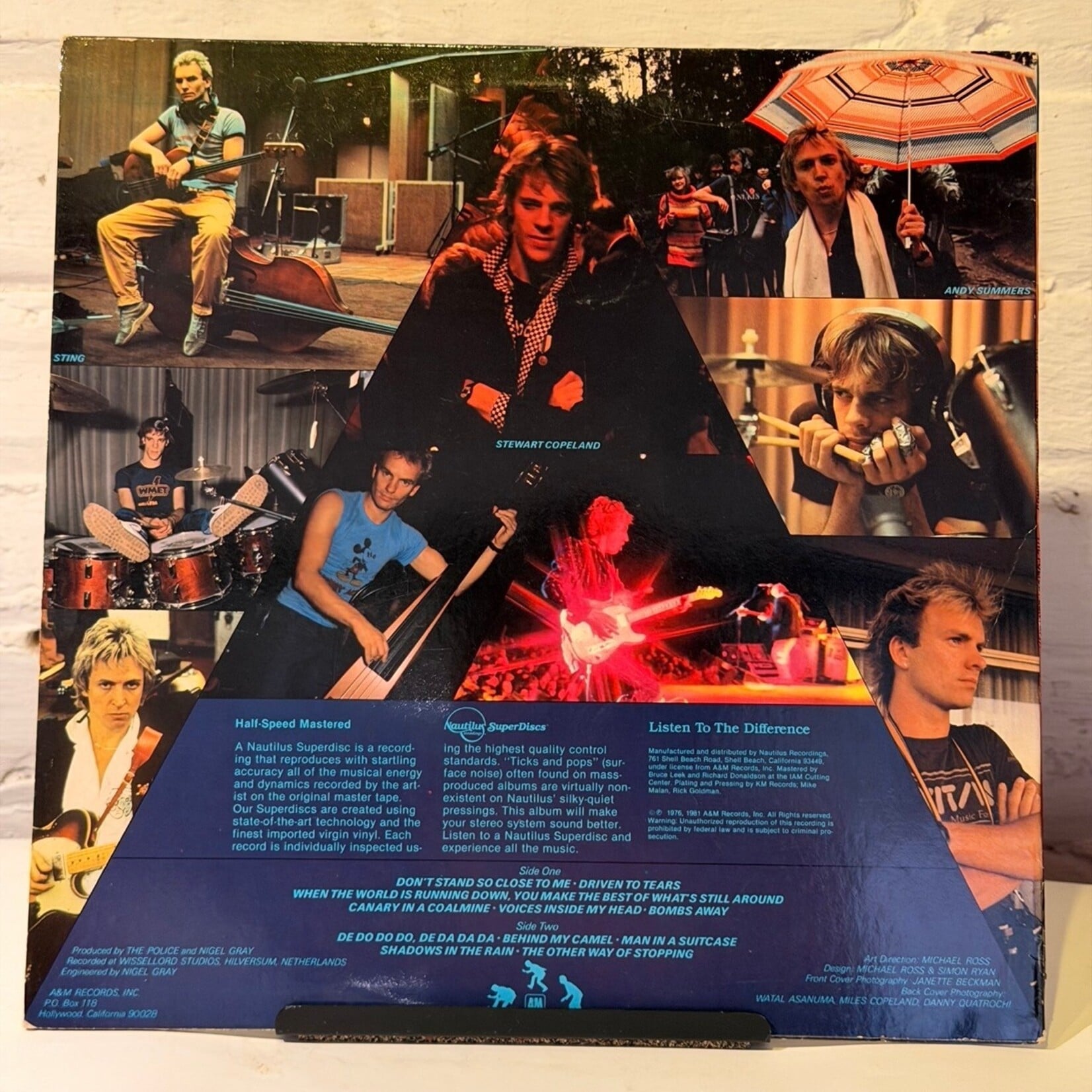 [Kollectible Vinyl] The Police: Zenyatta Mondatta (1981, USA, Audiophile, VG+) [NAUTILUS]