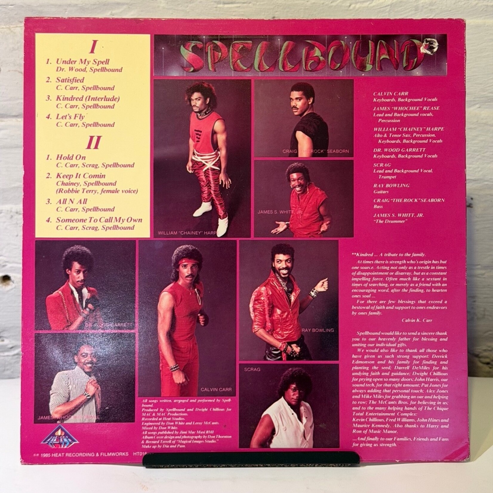 [Kollectible Vinyl] Spellbound: Self - Titled (1985, USA, Boogie, Ex) [HEAT]
