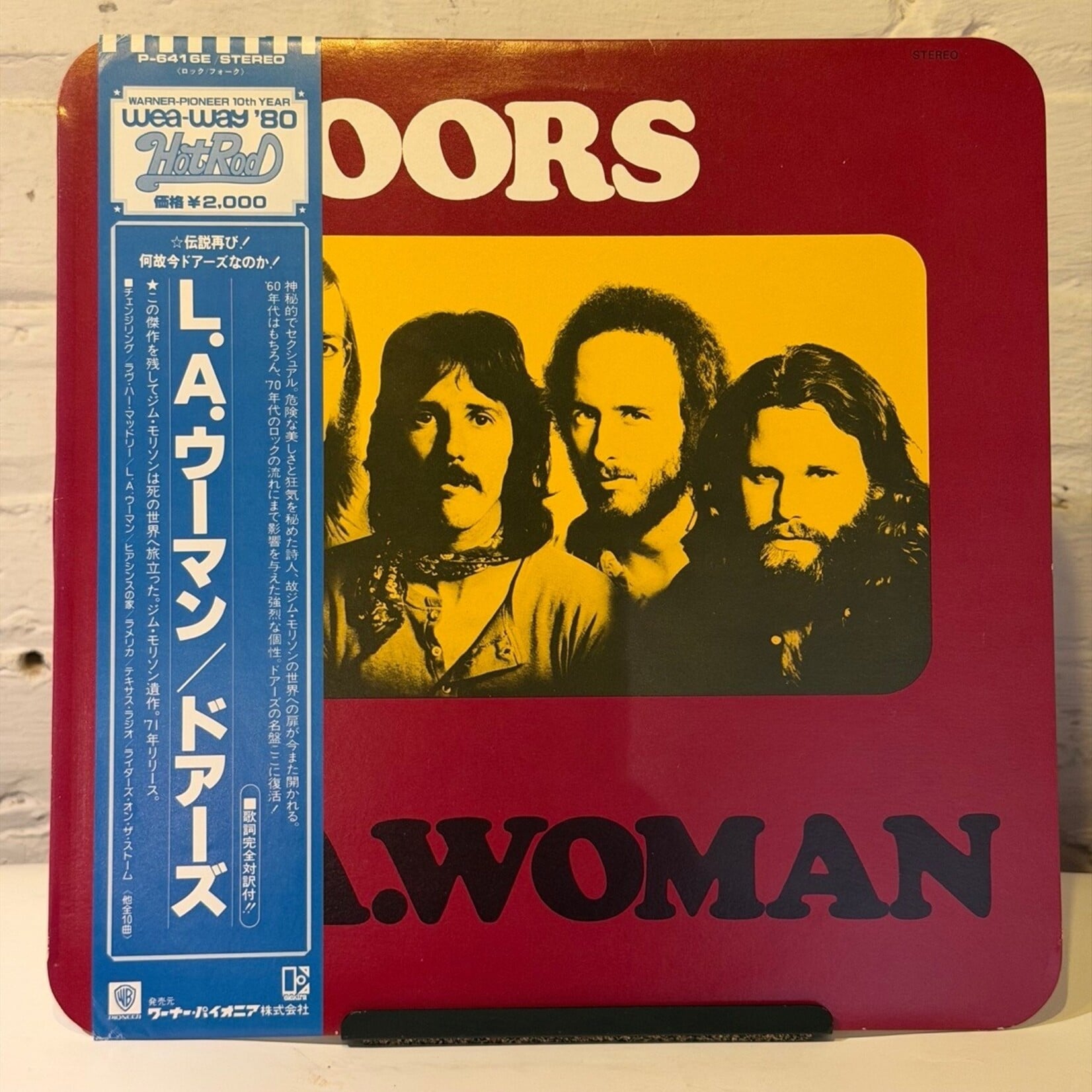 [Kollectible Vinyl] Doors: L.A. Woman (1980, JAPAN, w/Insert and OBI, Ex) [ELEKTRA]
