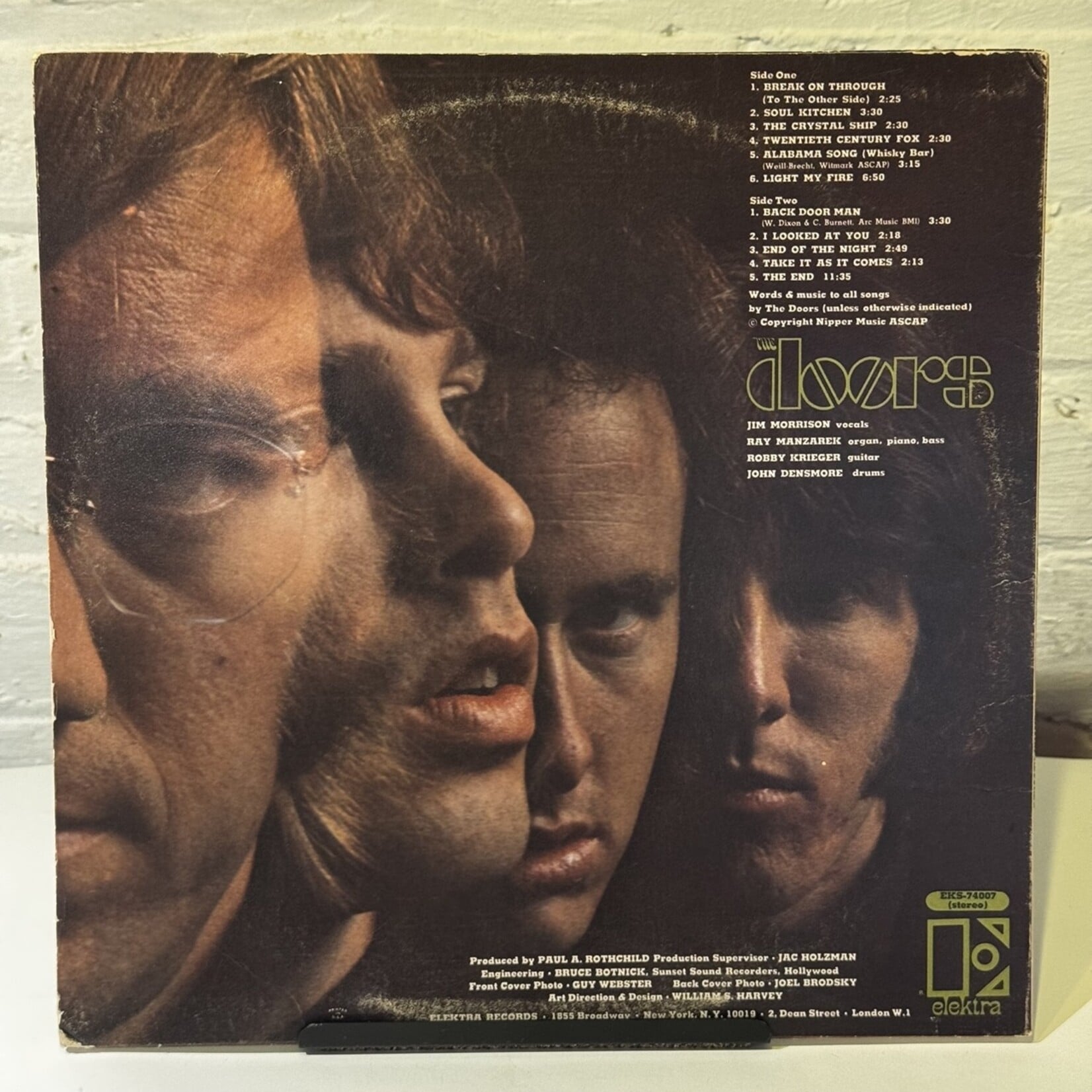 [Kollectible Vinyl] Doors: Self-Titled (1967, USA, Rare Columbia Pitman Press, VG) [ELEKTRA]