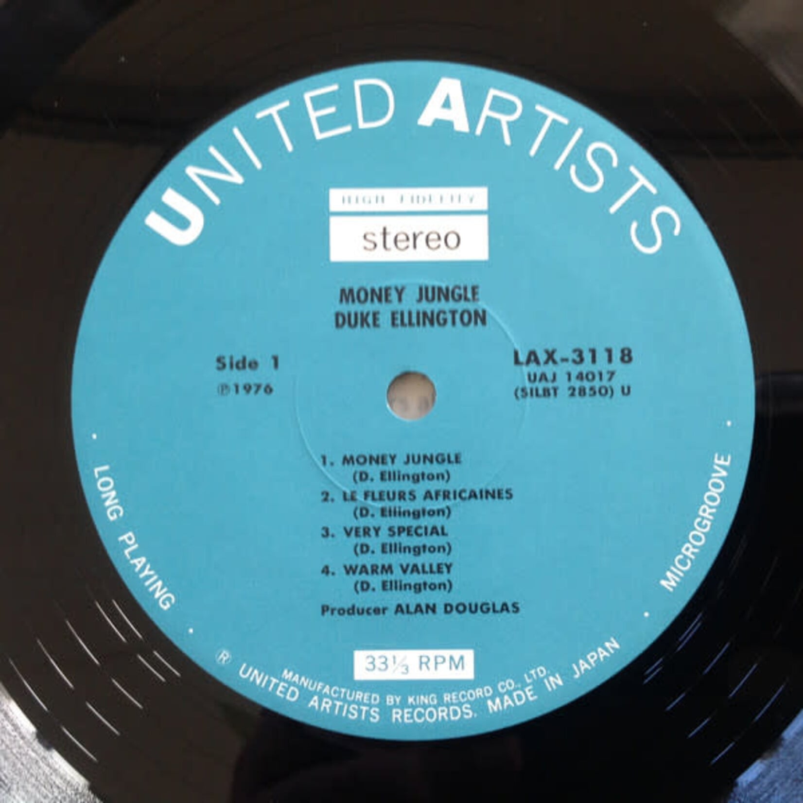 [Japanese Vintage] Ellington, Duke / Charlie Mingus / Max Roach: Money Jungle (w/OBI & Insert) [JAPANESE VINTAGE]