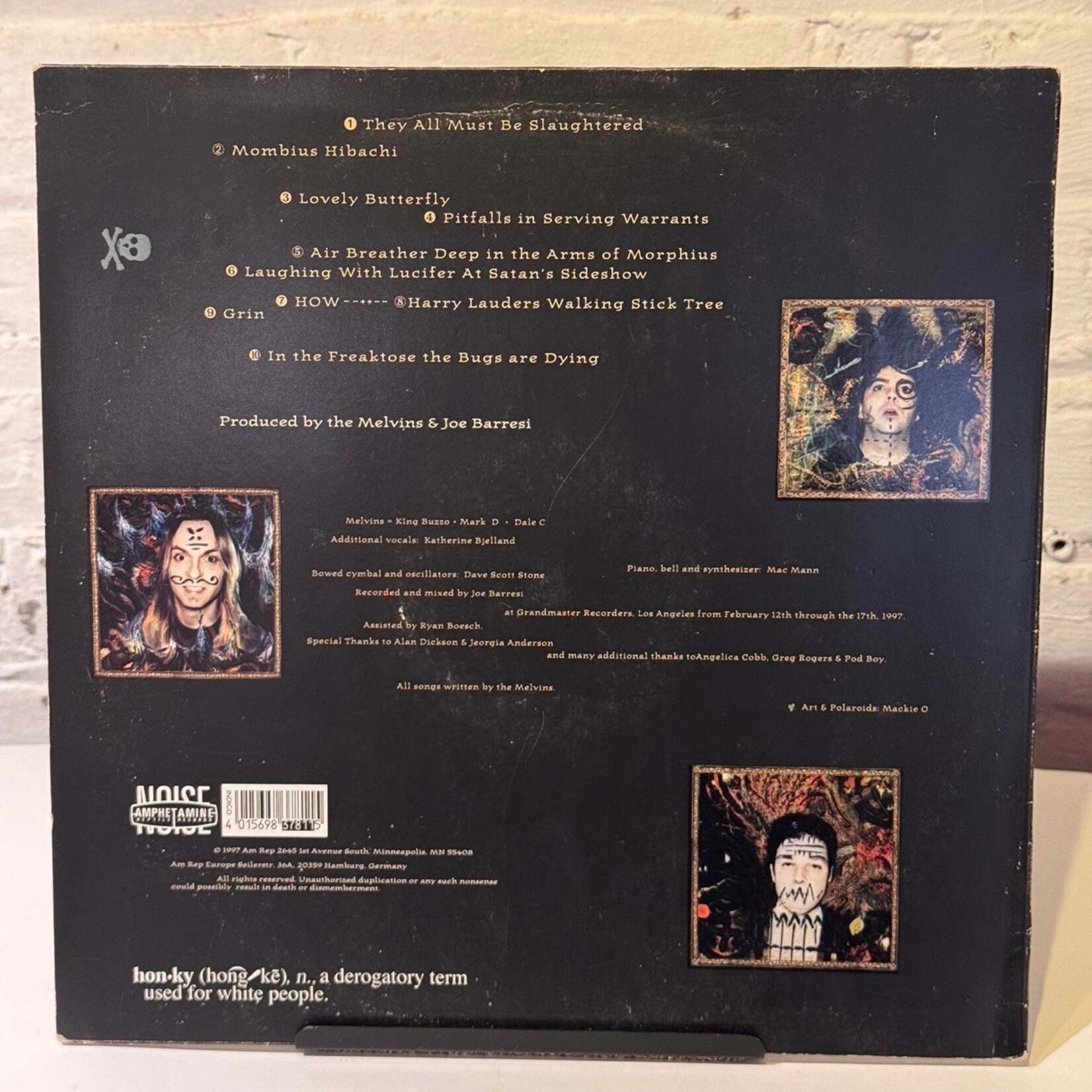 [Kollectible Vinyl] Melvins: Honky (1997, Europe, Metal, Disc VG+) [AMPHETAMINE ]