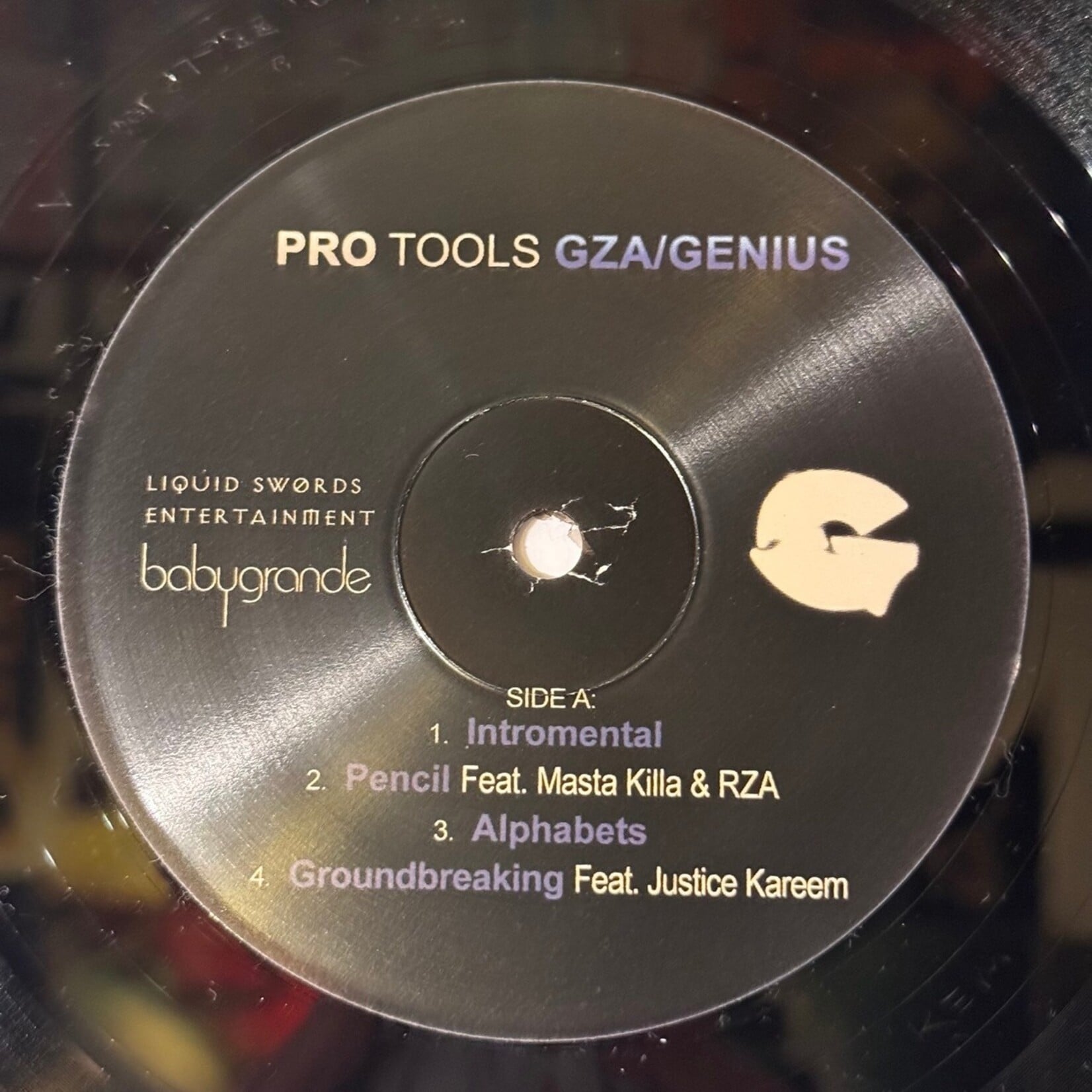 [Kollectible Vinyl] GZA/Genius: Pro Tools (2008, USA, EX) [BABYGRANDE]
