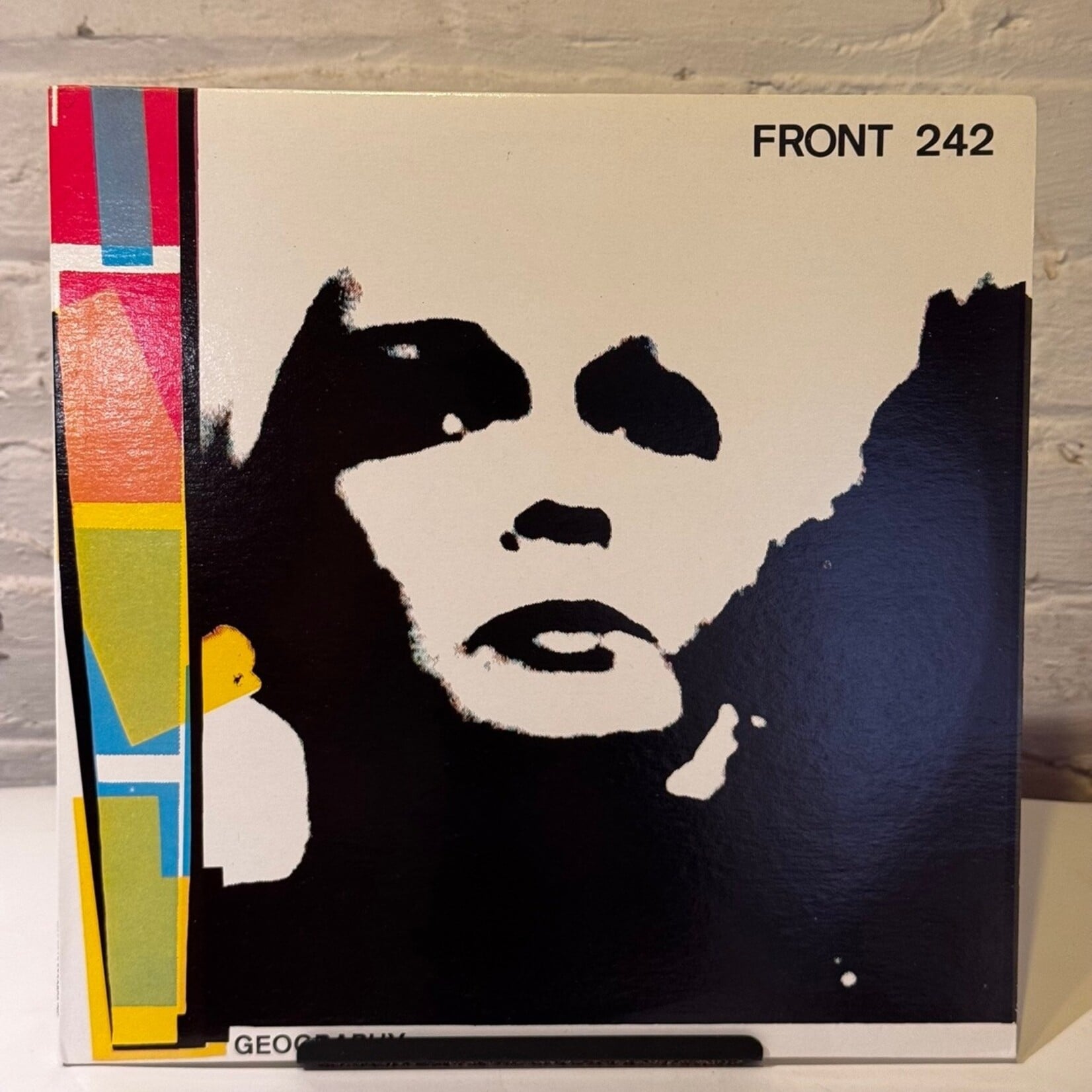 [Kollectible Vinyl] Front 242: Geography (1987, USA, w/ Insert, Ricardocore, Ex) [WAX TRAX]