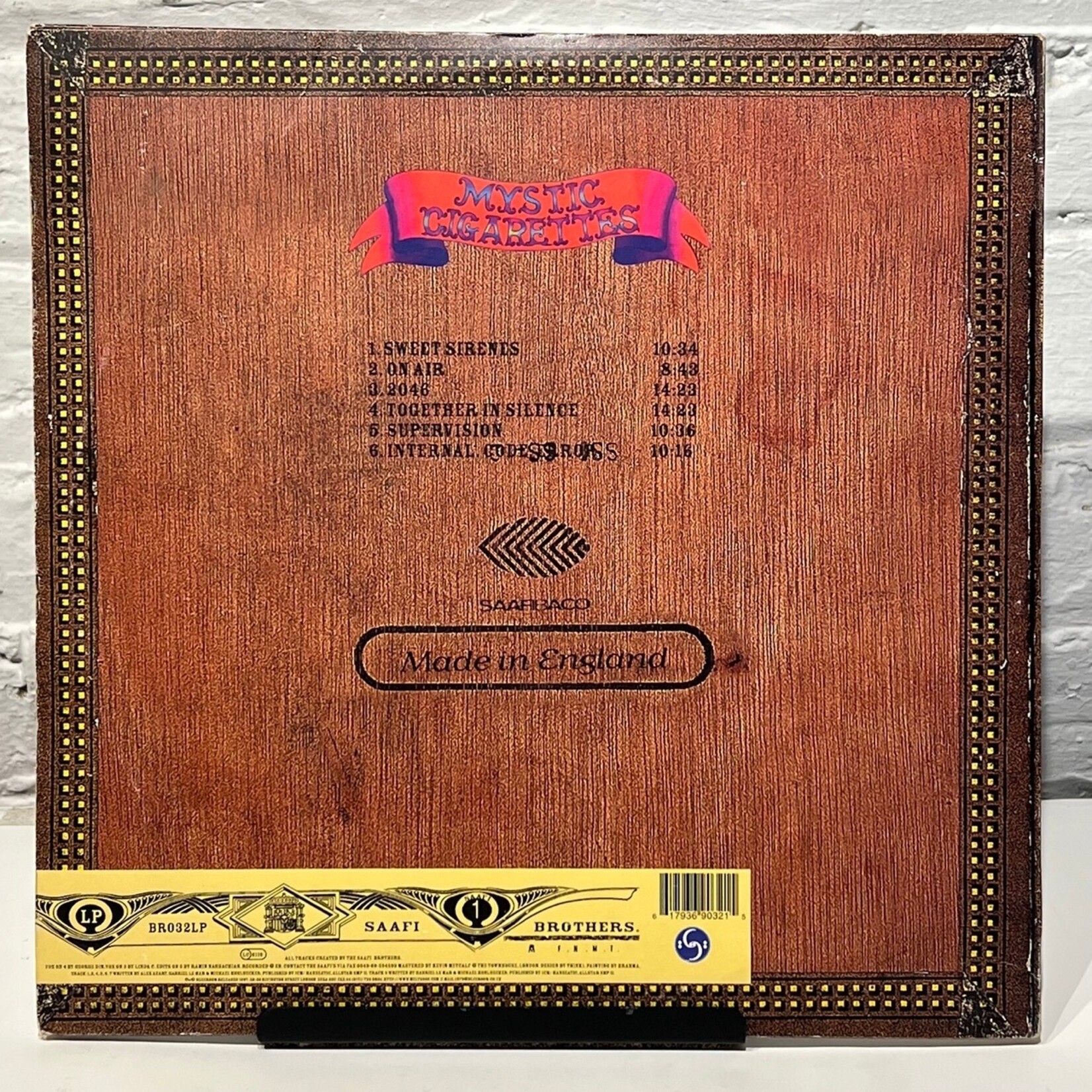 [Kollectible Vinyl] Saafi Brothers: Mystic Cigarettes (1997, UK, VG+) [BLUE ROOM RELEASED]