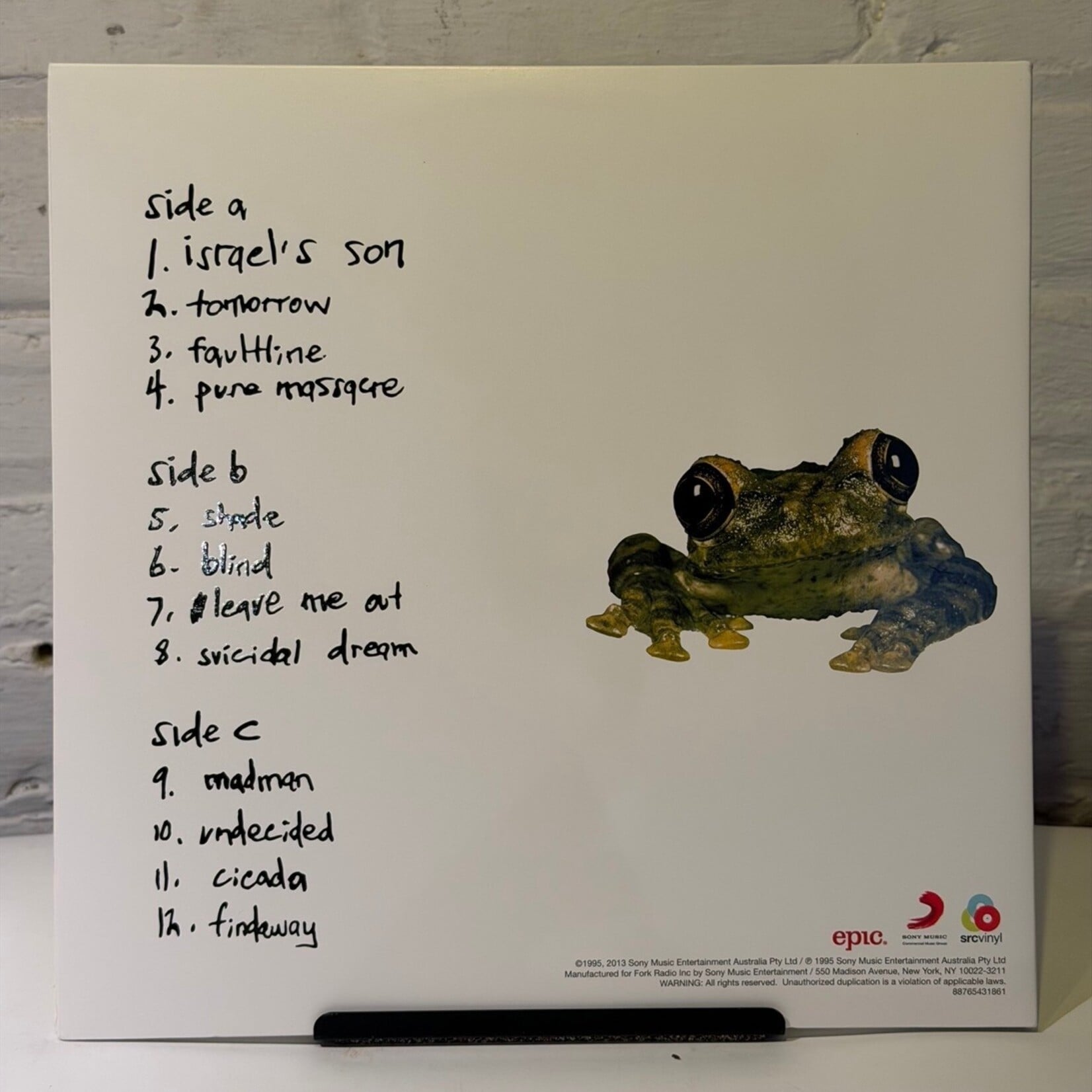 [Kollectible Vinyl] Silverchair: Frogstomp (Ltd Ed. Split Colour Wax, 2018, USA, VG+) [SONY]