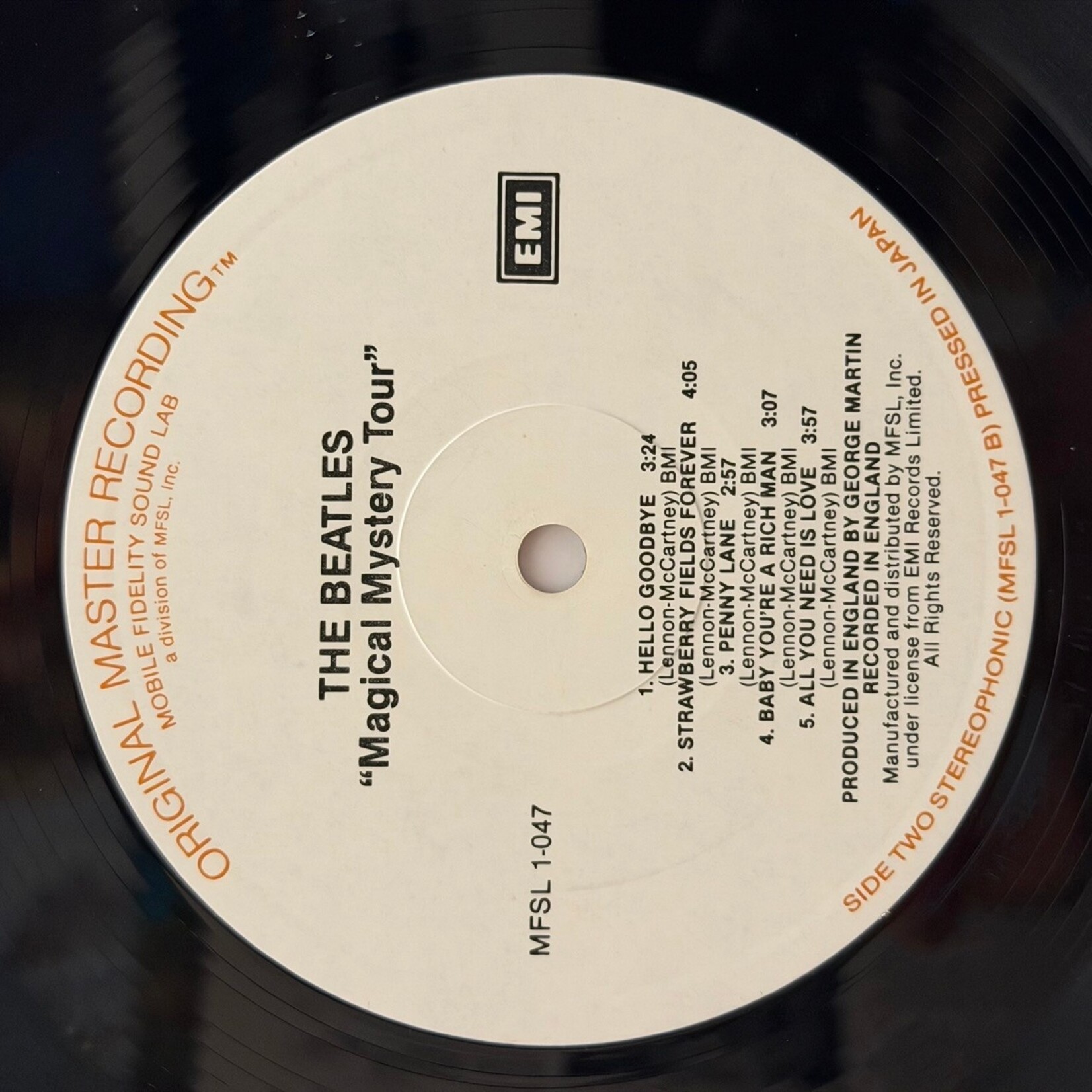 [Kollectible Vinyl] Beatles: Magical Mystery Tour (w/Insert, 1981, USA, Ex) [EMI/MOBILE FIDELITY]