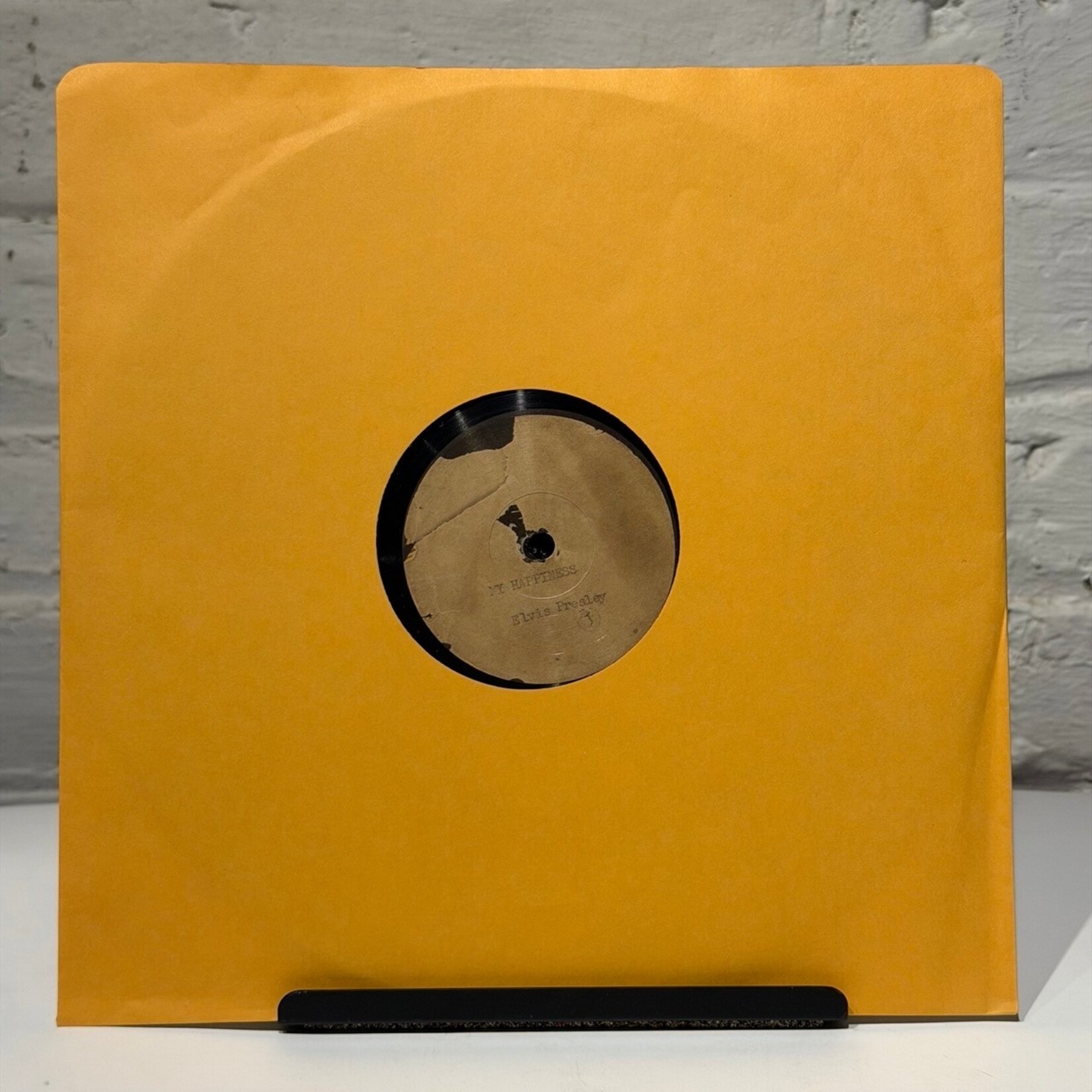 [Kollectible Vinyl] Presley, Elvis: My Happiness (78RPM, RSD Reissue, 2015, 10", Ex) [THIRD MAN]