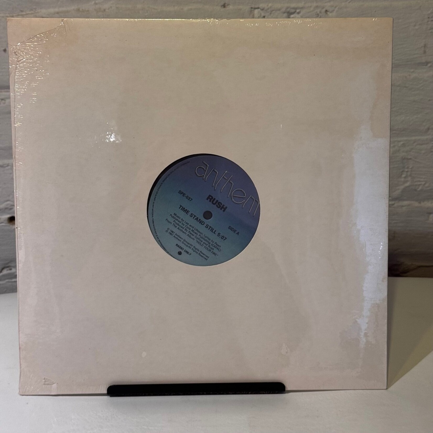 [Kollectible Vinyl] Rush: Time Stand Still (1987, Canada, Sealed) [ANTHEM]