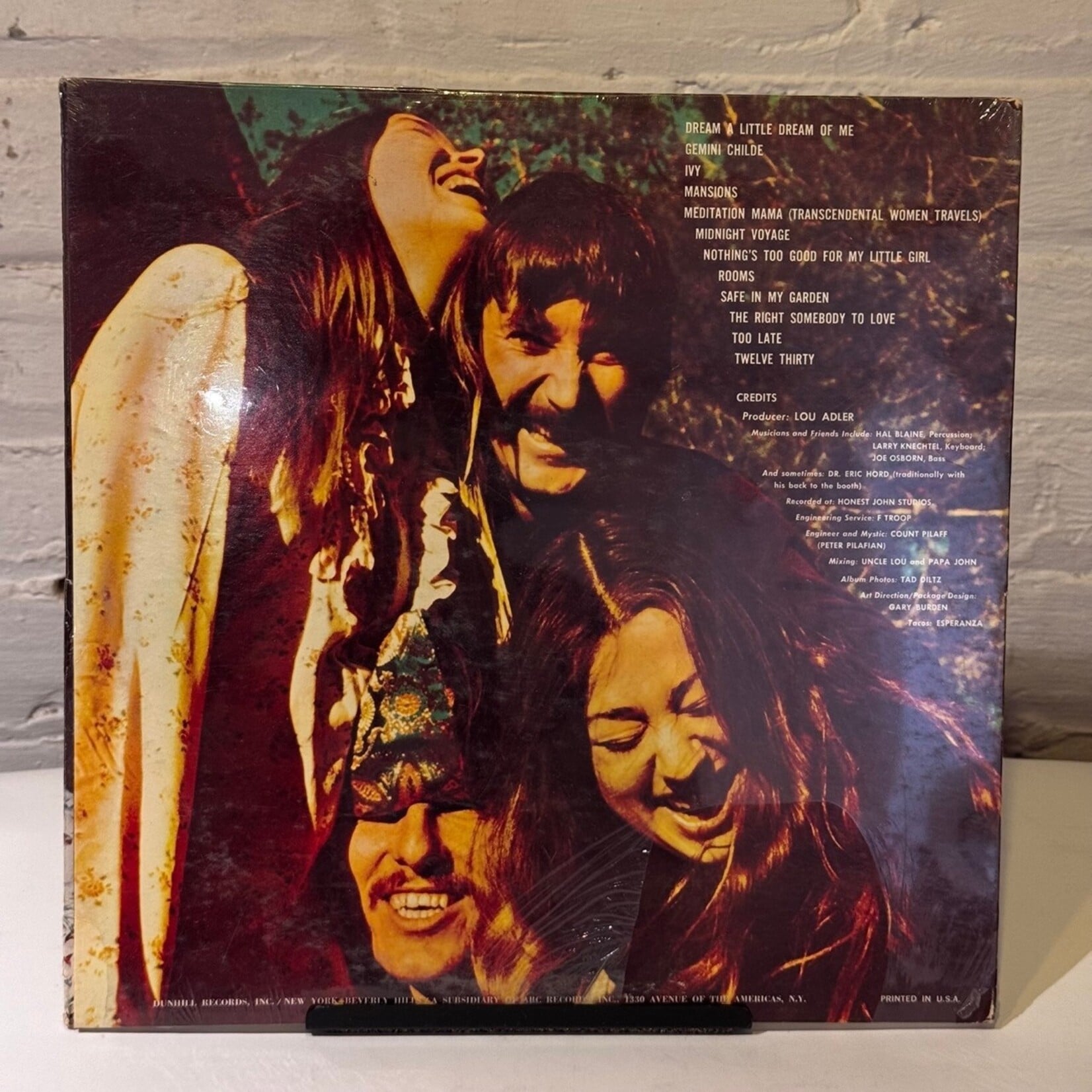 [Kollectible Vinyl] Mamas & Papas: The Mamas & The Papas (w/Hype Sticker, 1968, USA, Sealed) [ABC]