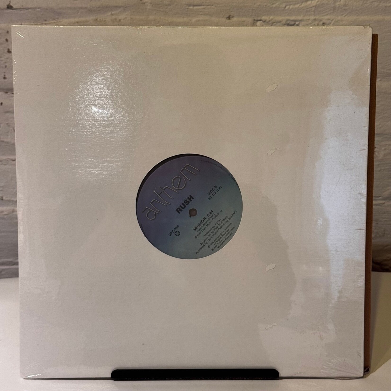 [Kollectible Vinyl] Rush: Mission (12" Promo, 1989, Canada, Sealed) [ANTHEM]