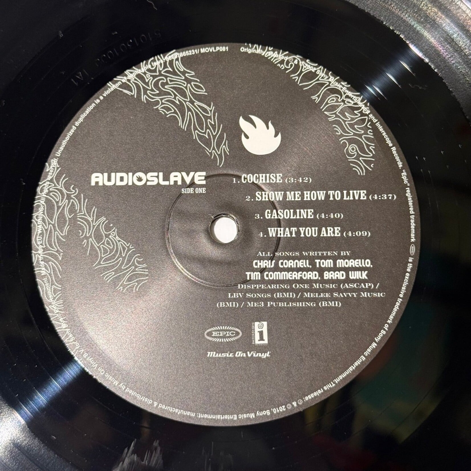 [Kollectible Vinyl] Audioslave: Audioslave (Dad Rock, 2010, EU, Ex) [EPIC]