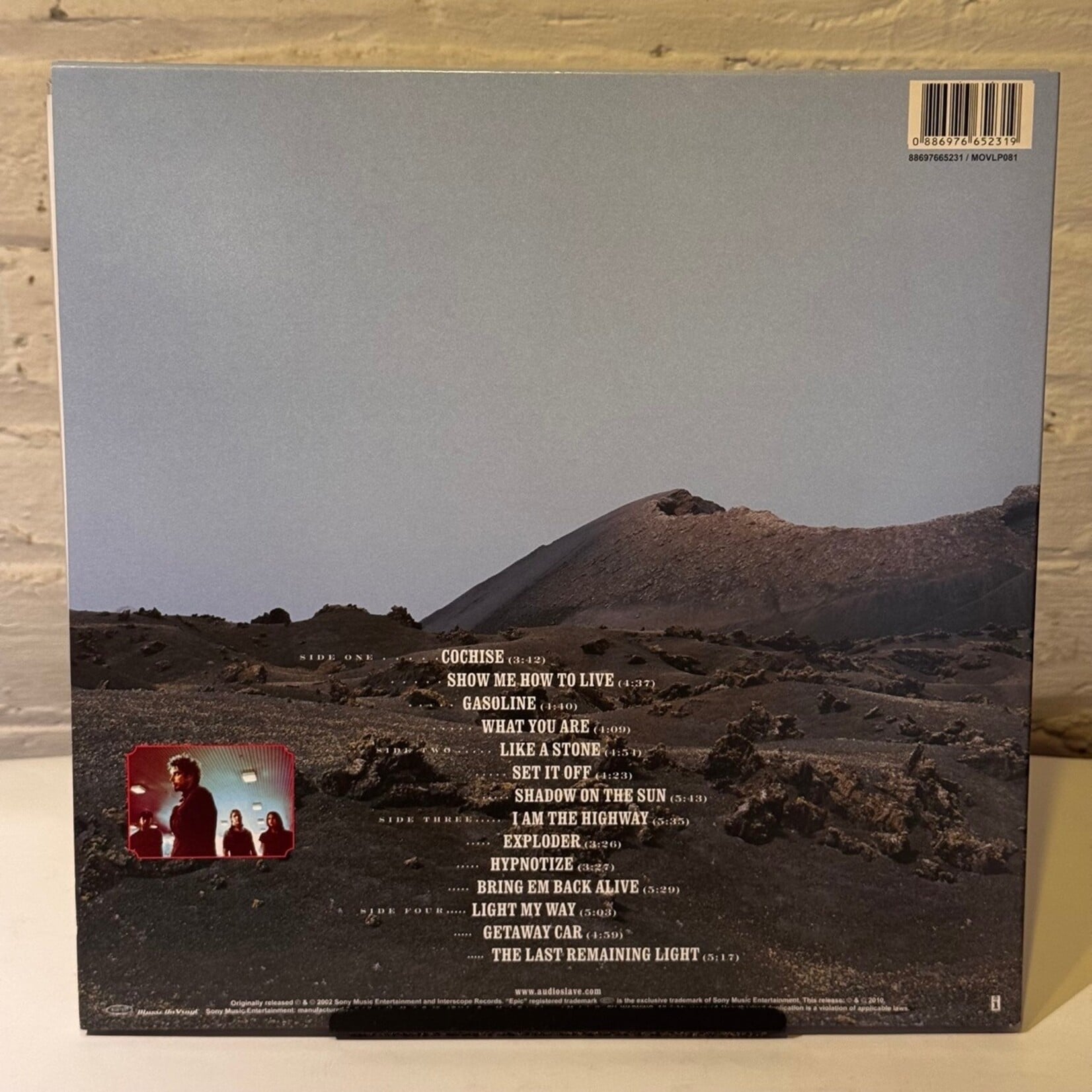 [Kollectible Vinyl] Audioslave: Audioslave (Dad Rock, 2010, EU, Ex) [EPIC]