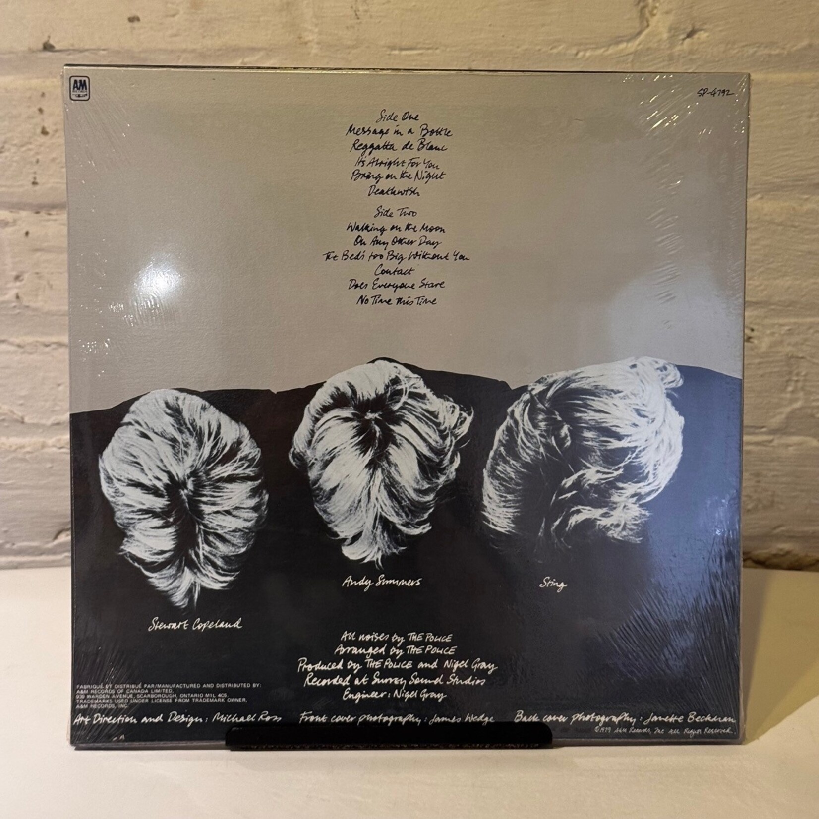 [Kollectible Vinyl] Police: Reggatta de Blanc (1979, Canada, Sealed) [A&M]