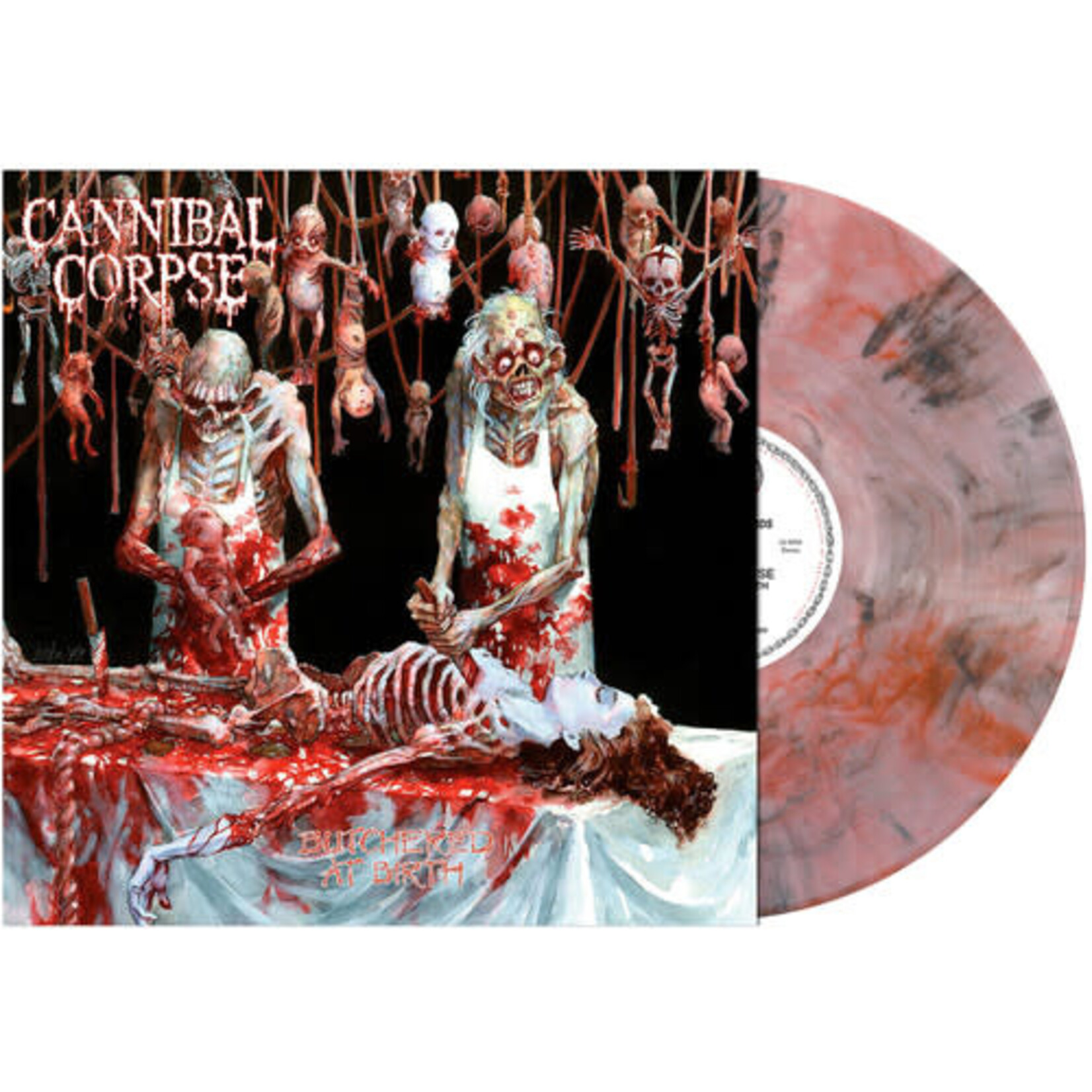 [New Vinyl] Cannibal Corpse: Butchered At Birth (Red & Black Smoke Vinyl) [METAL BLADE]