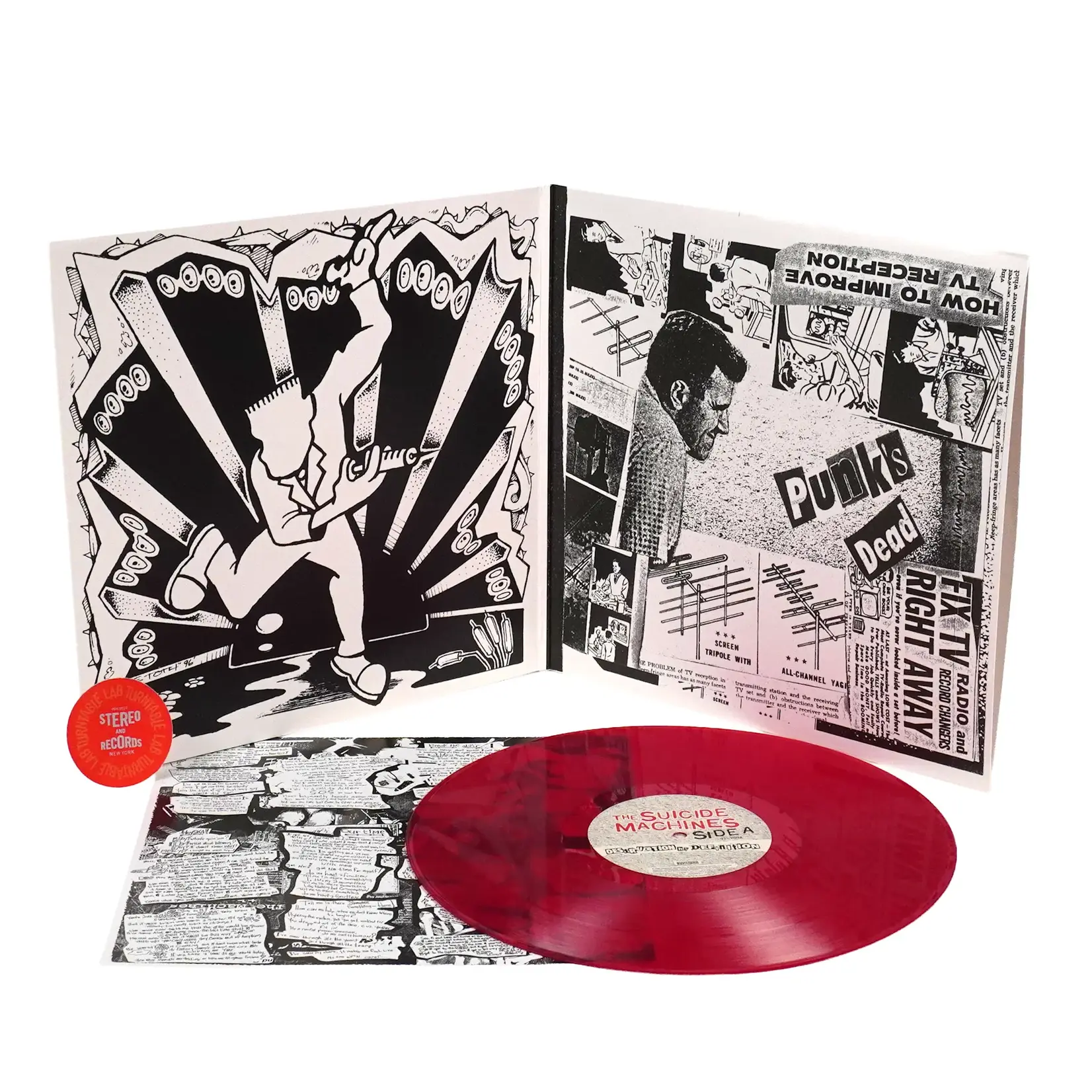 [New Vinyl] Suicide Machines: Destruction By Definition (cherry bomb mettalic red vinyl) [HOLLYWOOD]