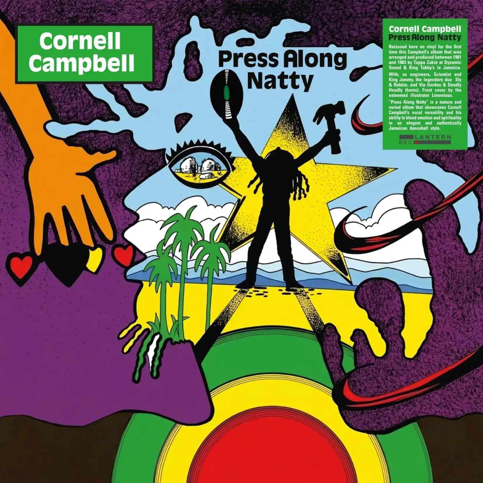 [New Vinyl] Campbell, Cornell: Press Along Natty [LANTERN]