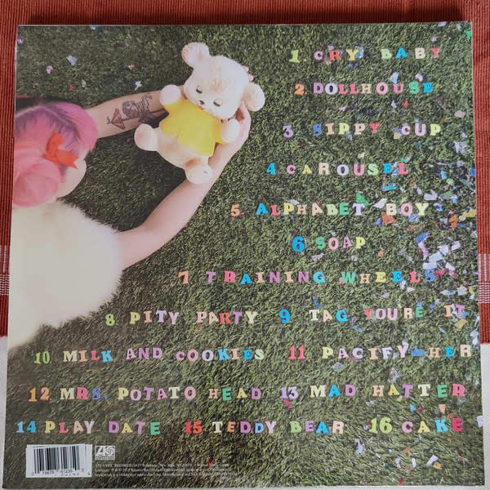 [Nick's Disk Pics] Martinez, Melanie: Cry Baby (2024, UK/EU, w/ Insert, Pink Splatter, NM) [ATLANTIC]