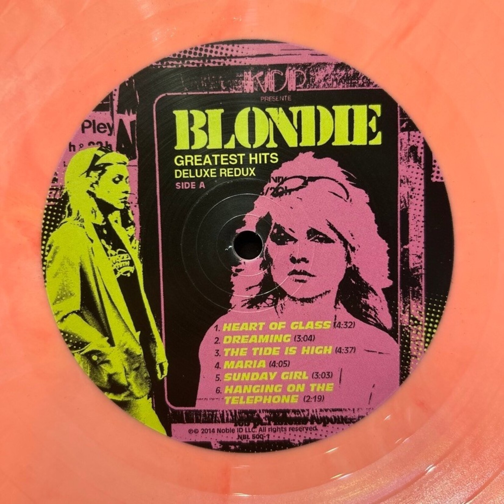 [Kollectible Vinyl] Blondie: Greatest Hits Deluxe Redux (2014, USA, Limited Edition Blue/Pink wax, w/Inserts and Inners, EX) [NOBEL ID]