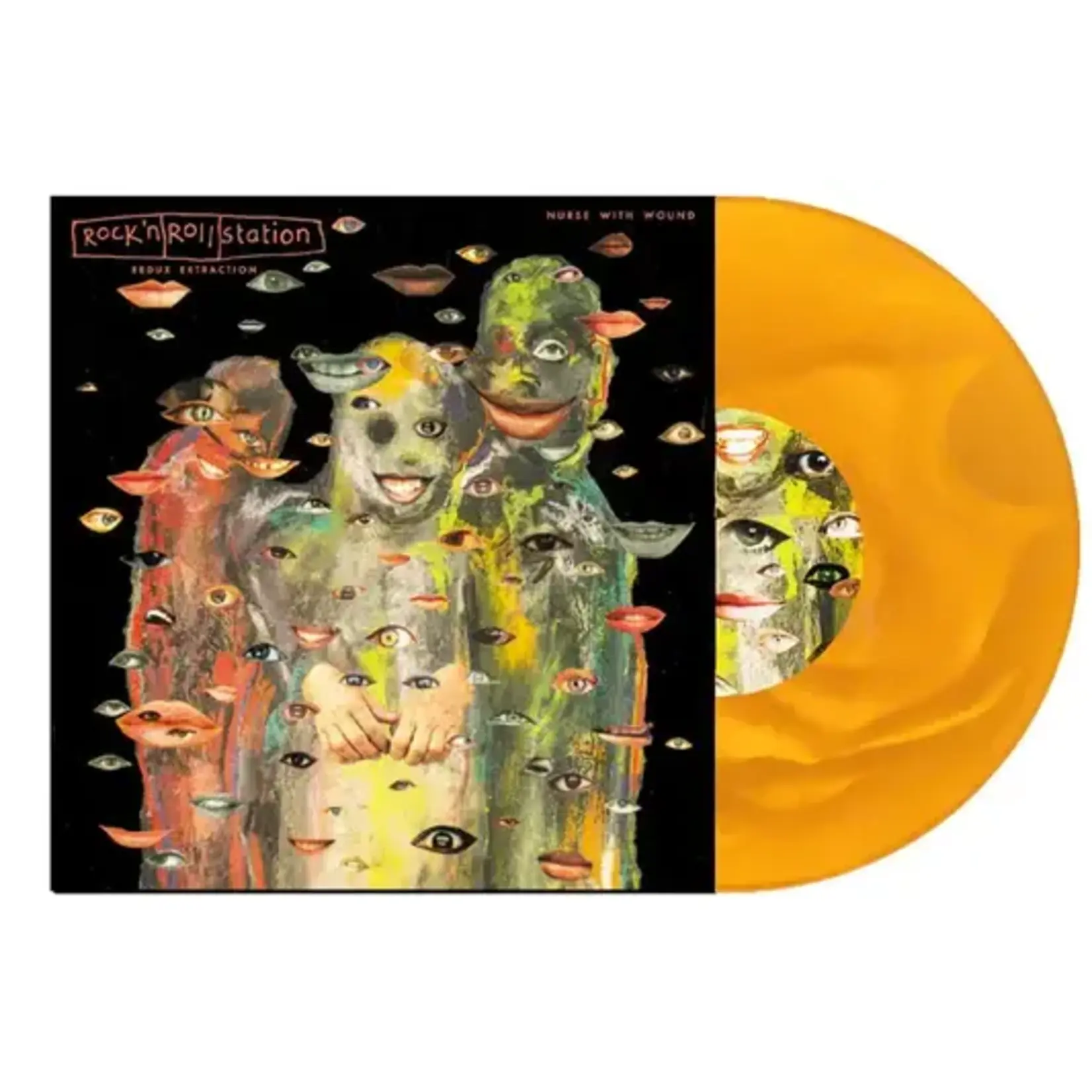 [New Vinyl] Nurse With Wound: Rock 'N' Roll Redux (orange & black vinyl) [UNITED DIRTER]