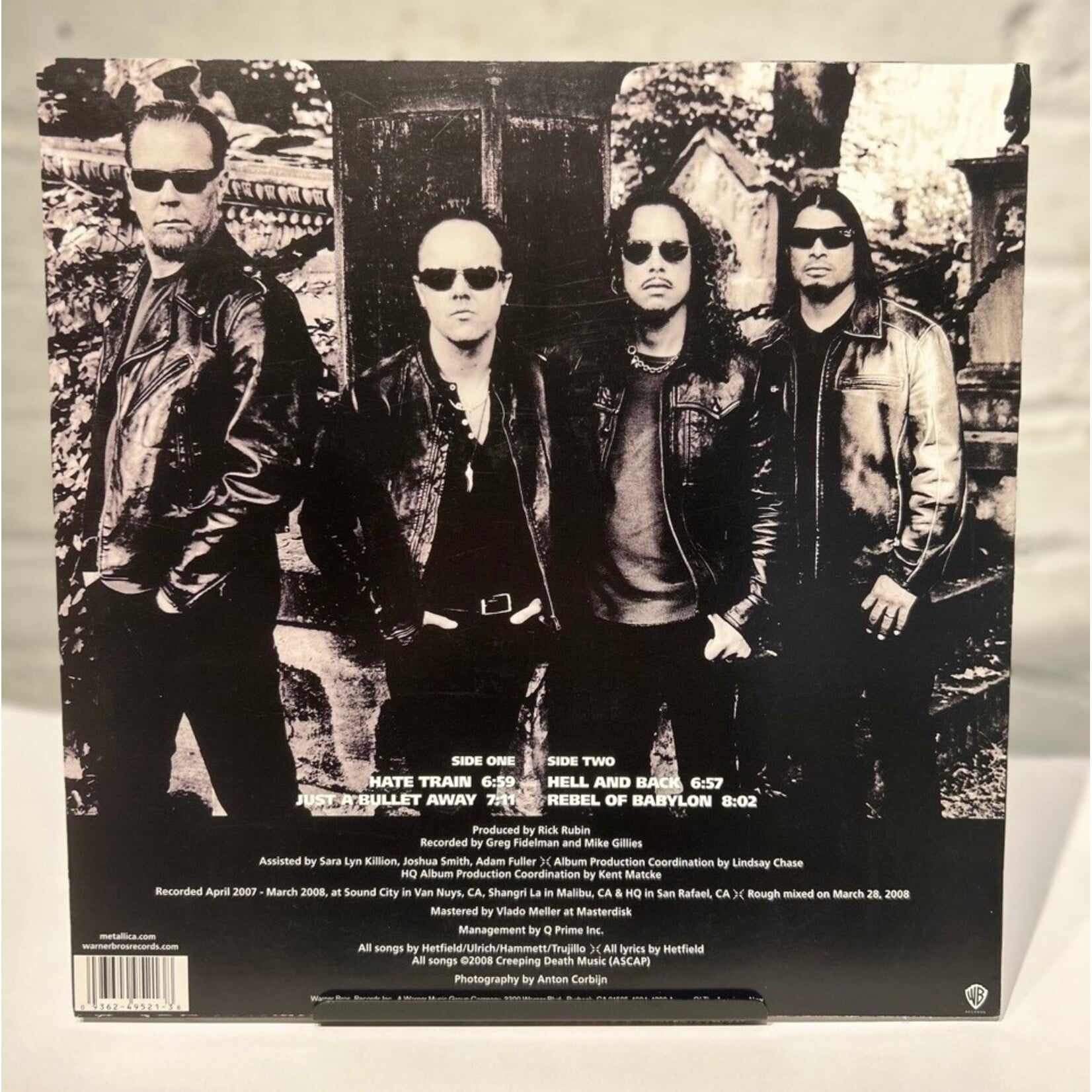 [Kollectible Vinyl] Metallica: Beyond Magnetic ( 2012, USA, Limited Edition Silver Wax, VG+) [WARNER]