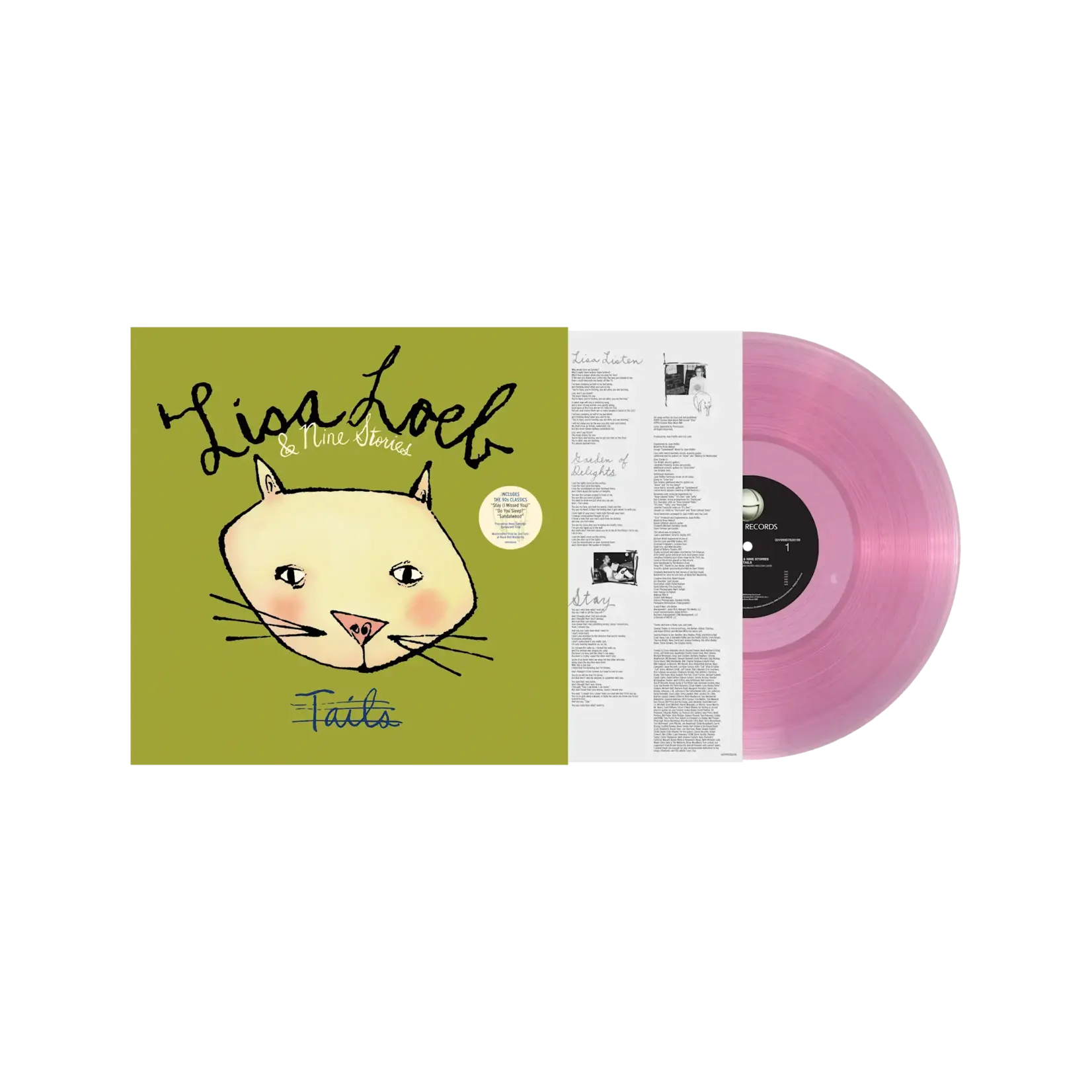 [New Vinyl] Loeb, Lisa & Nine Stories: Tails (Translucent Neon Vinyl) [GEFFEN]