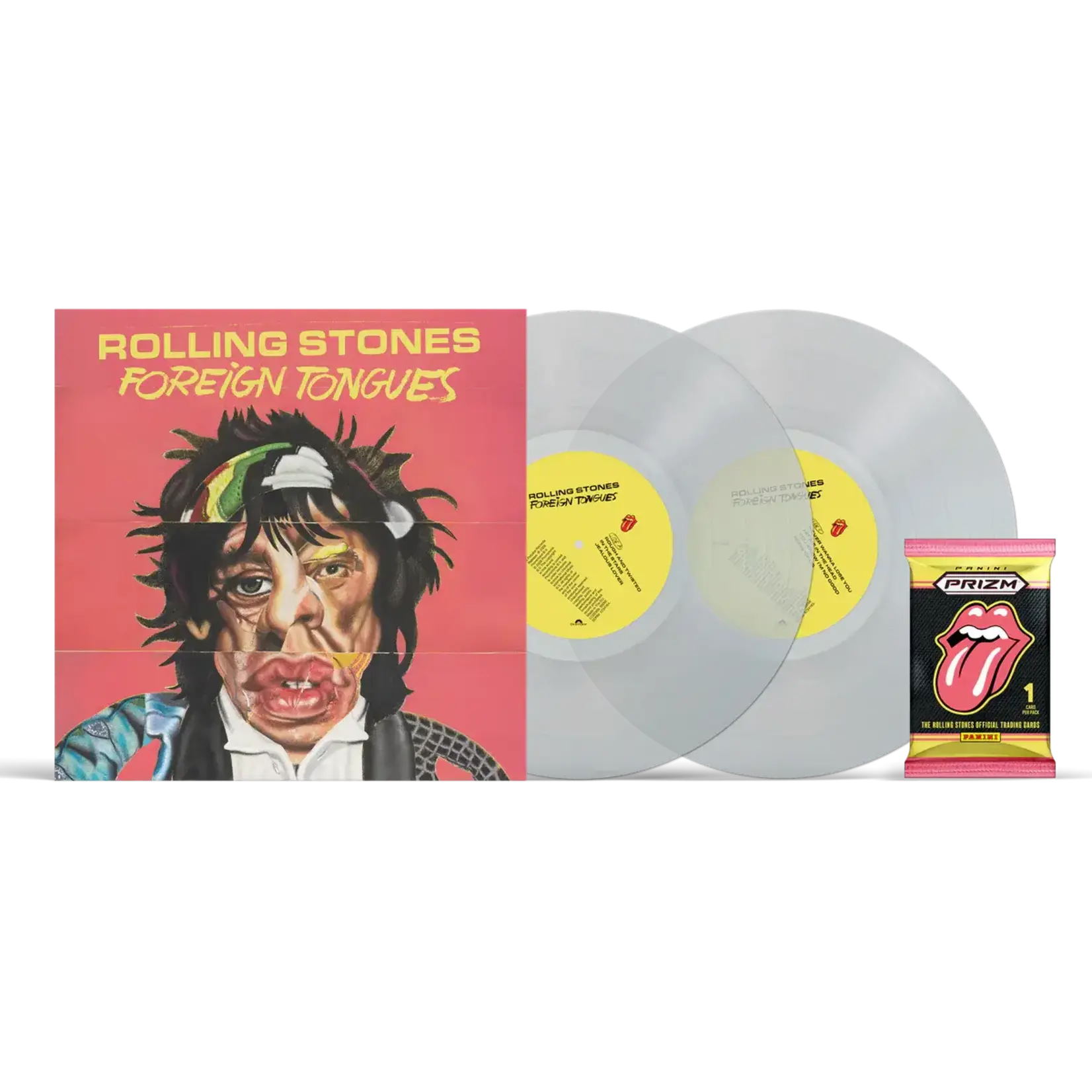 [New Vinyl] Rolling Stones: Foreign Tongues (2LP, Indie Exclusive 180g Ultra Clear w/ Trading Cards) [POLYDOR]