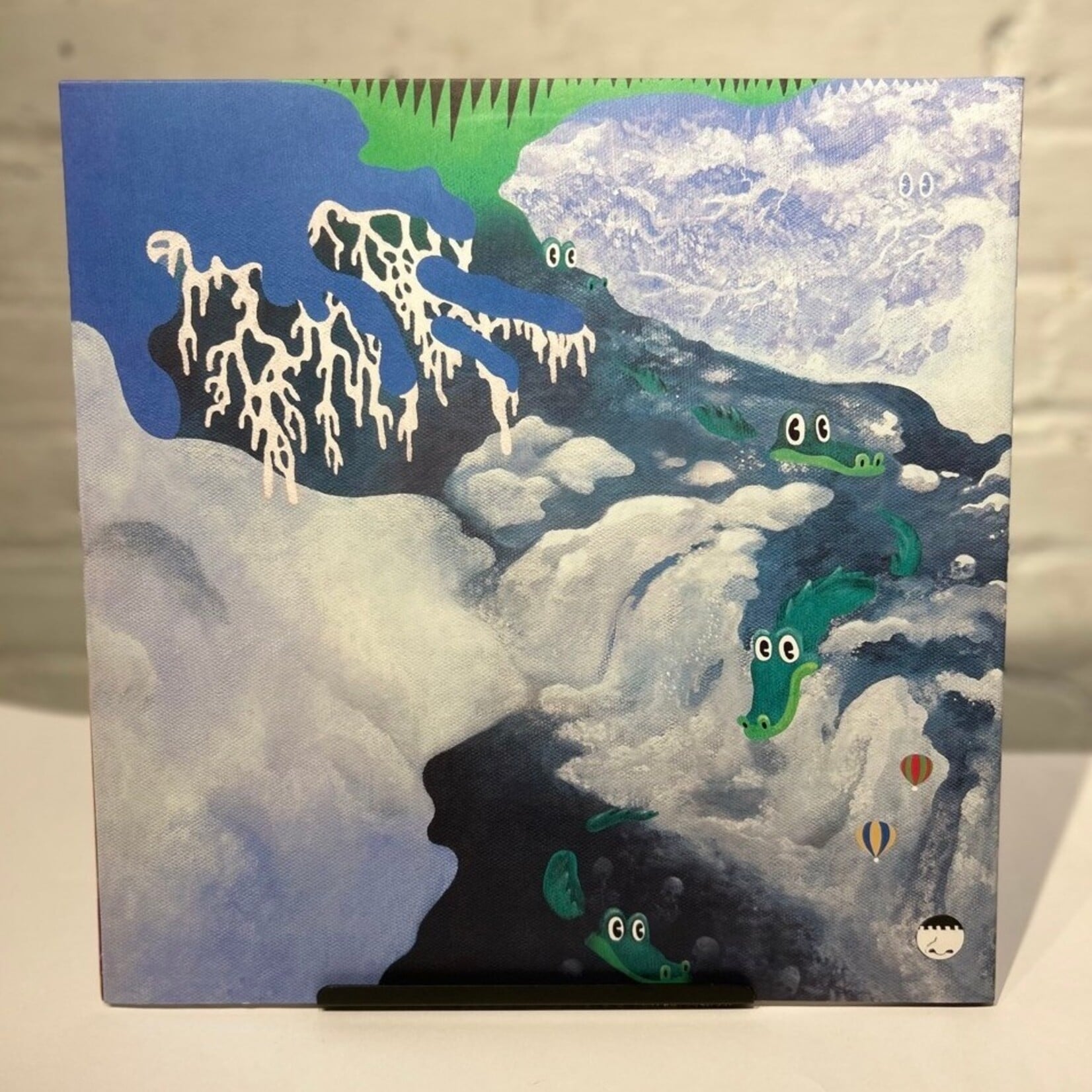 [Kollectible Vinyl] King Gizzard & The Lizard Wizard: QUARTERS! (2017, USA, Clear, w/Splatter, VG+) [CASTLE FACE]