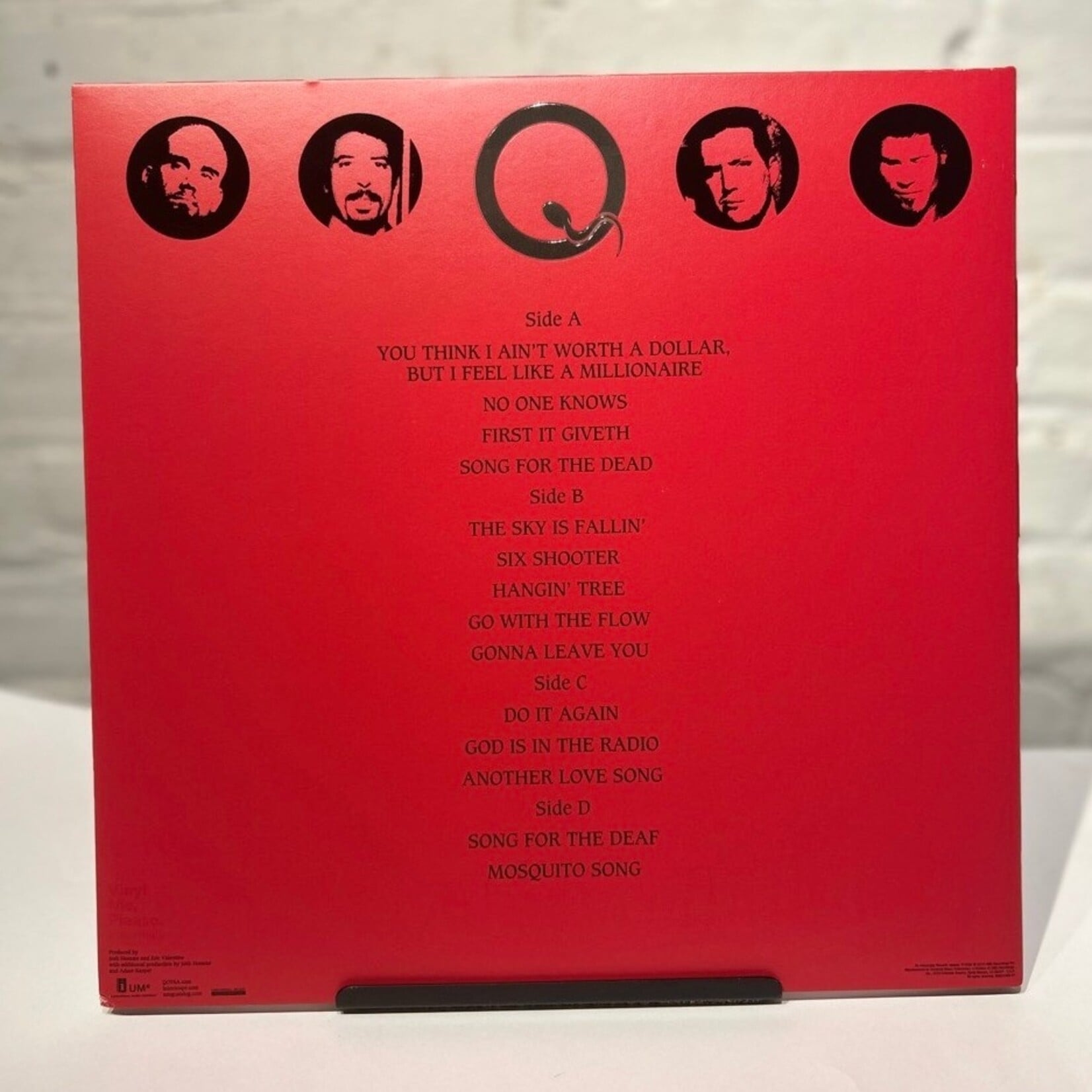 [Kollectible Vinyl] Queens of the Stone Age: Songs For The Deaf (2019, USA, Red/Black Inserts, Vinyl Me Please Edition, Ex) [INTERSCOPE]