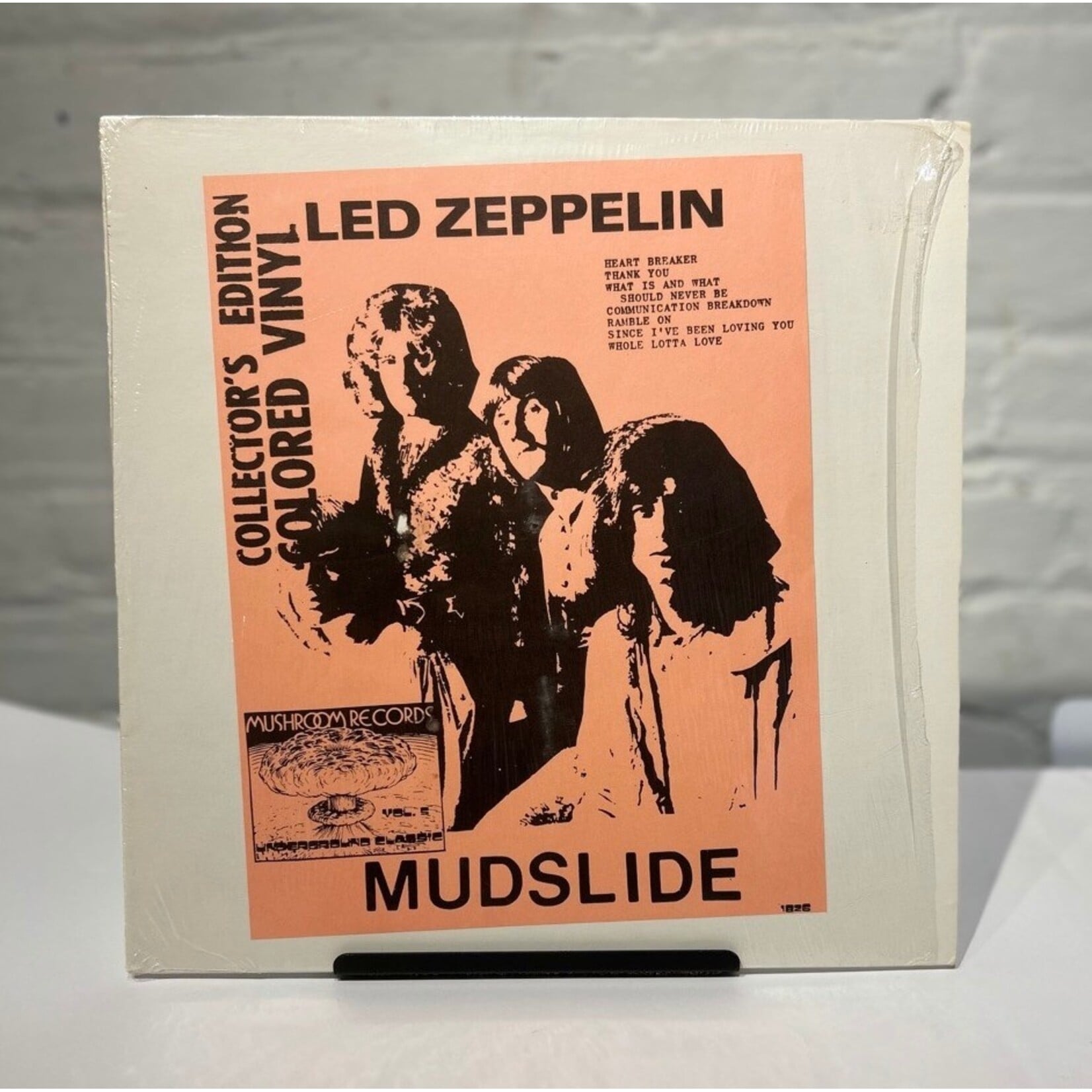 [Kollectible Vinyl] Led Zeppelin Mudslide (Unofficial, Splatter Vinyl, USA, Ex)