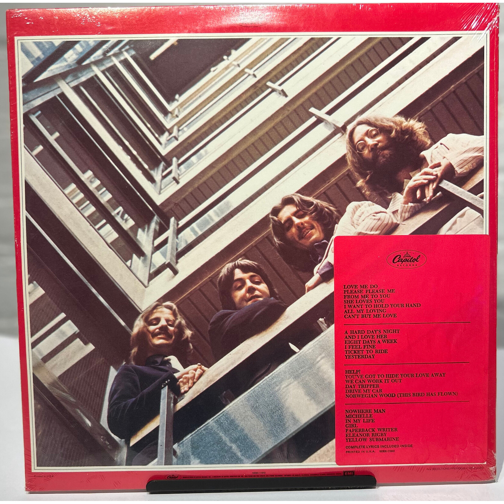 [Kollectible Vinyl] Beatles: 1962-1966 (1978, USA, Ltd. Ed. Red Wax, Sealed) [CAPITOL]