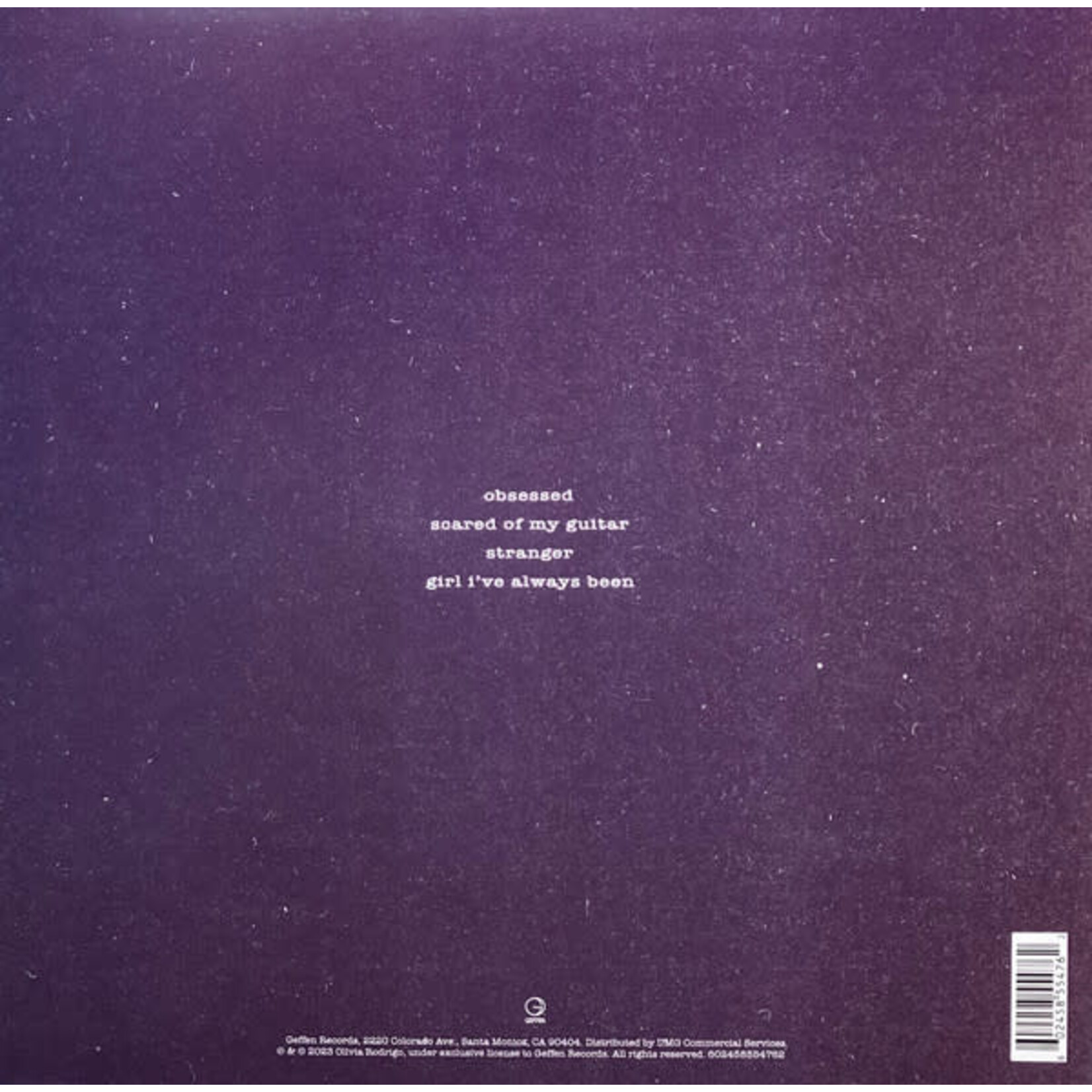 [Pop Girl] Rodrigo, Olivia: Guts - The Secret Tracks (2023, USA, Ltd. Ed. RSD, Sealed) [GEFFEN]